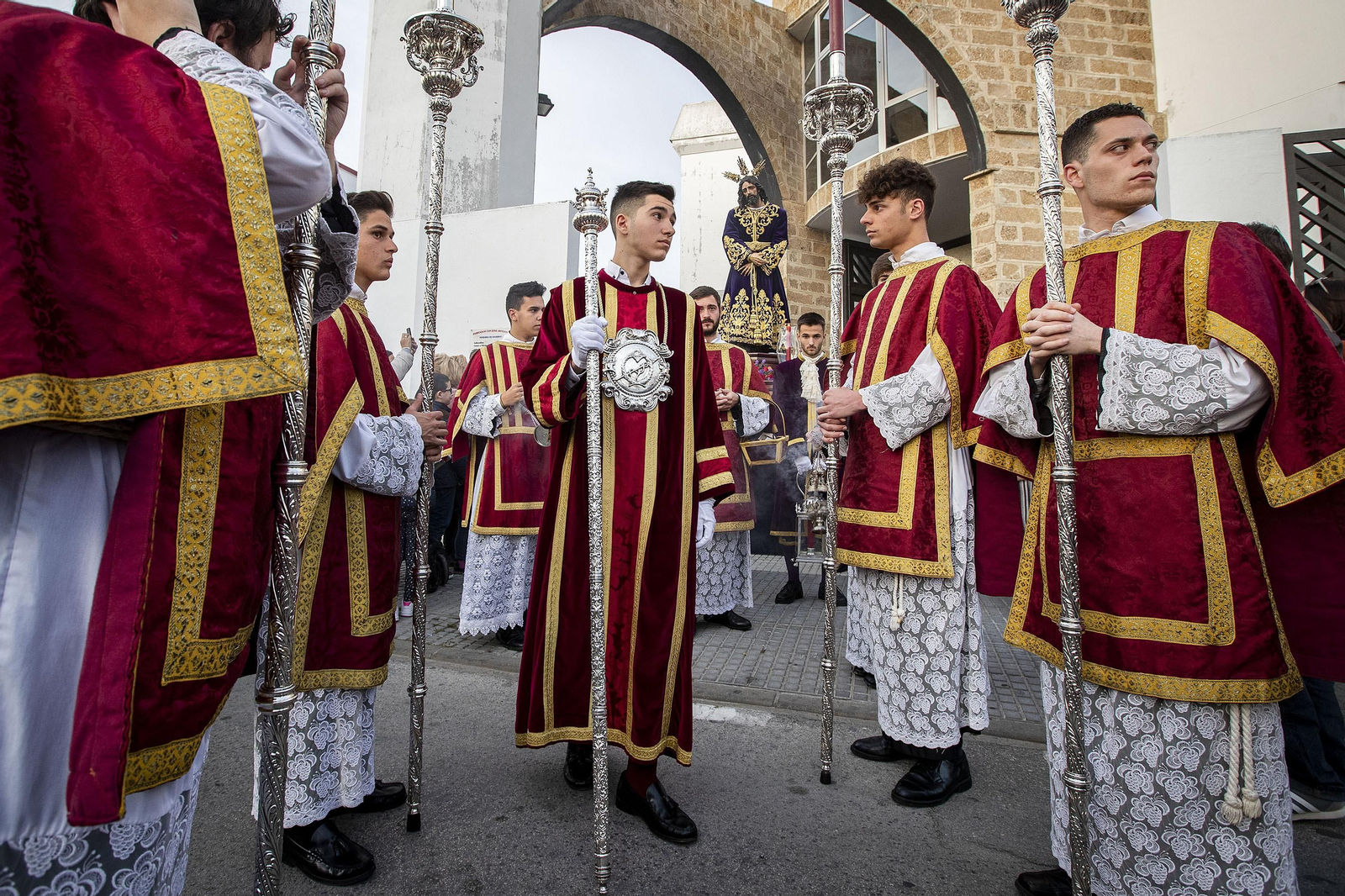 El vía crucis del Prendimiento de San Fernando