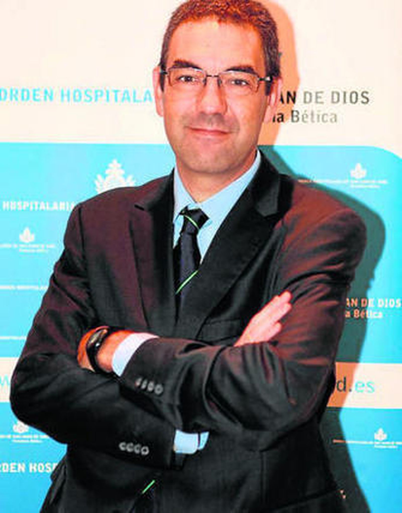 El director Asistencial de la O.H. San Juan de Dios, Antonio de Toro Salas.