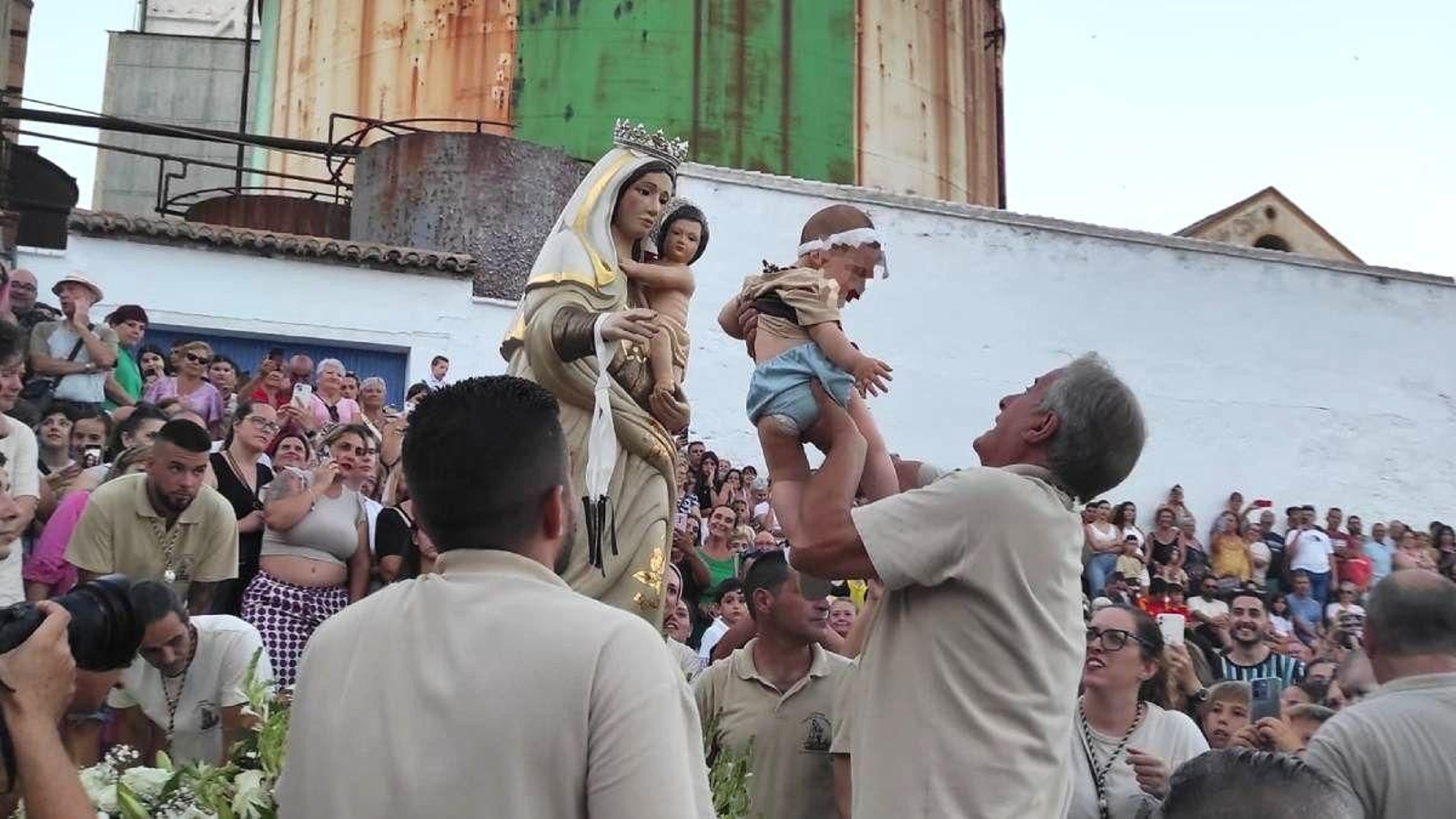 Embarque de la Virgen del Carmen de la Caleta-La Guardia