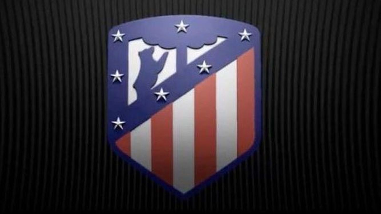 El nuevo escudo del Atlético de Madrid.