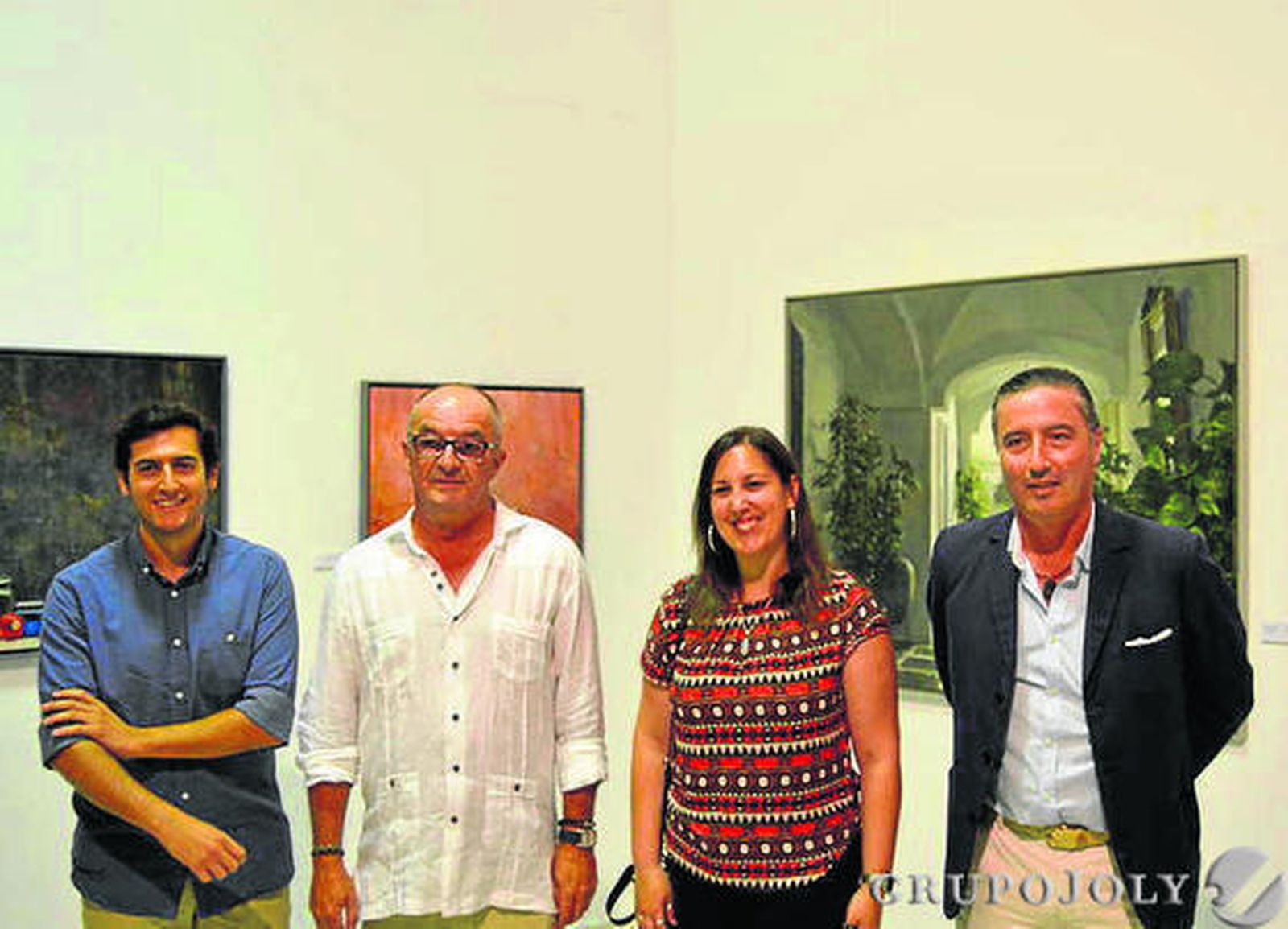 Miguel Ángel Moreno, Fermín Villaescusa, María Eugenia Lara y Luis Gómez Macpherson.  Foto: Ignacio Casas de Ciria