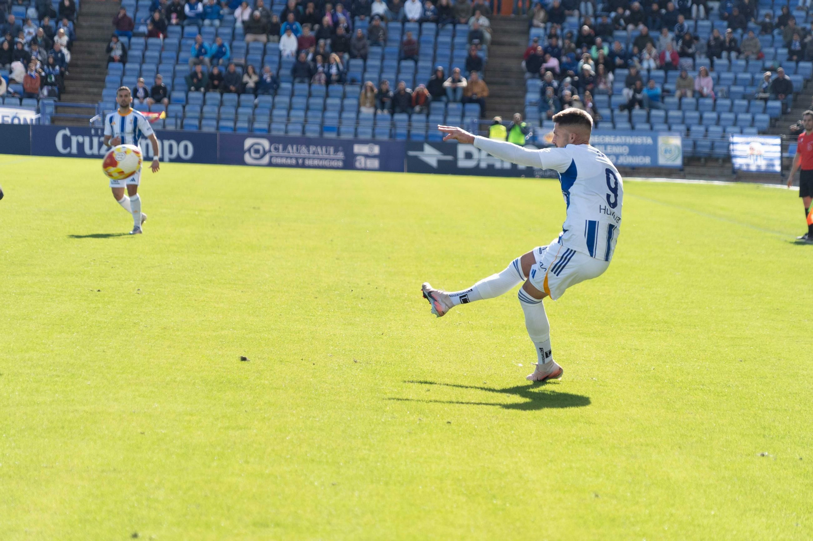 Las mejores imágenes del partido Recreativo de Huelva-Águilas
