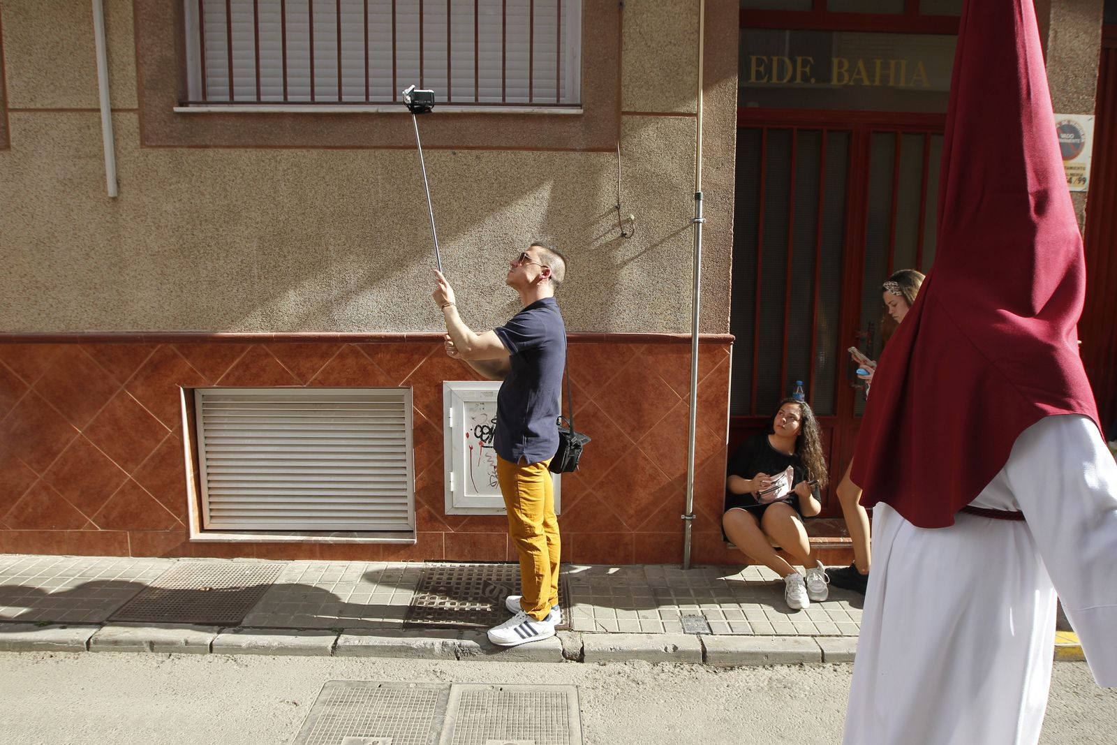 Imágenes de la Procesión de Coronación. Barrio de Los Molinos. Semana Santa Almería 2019
