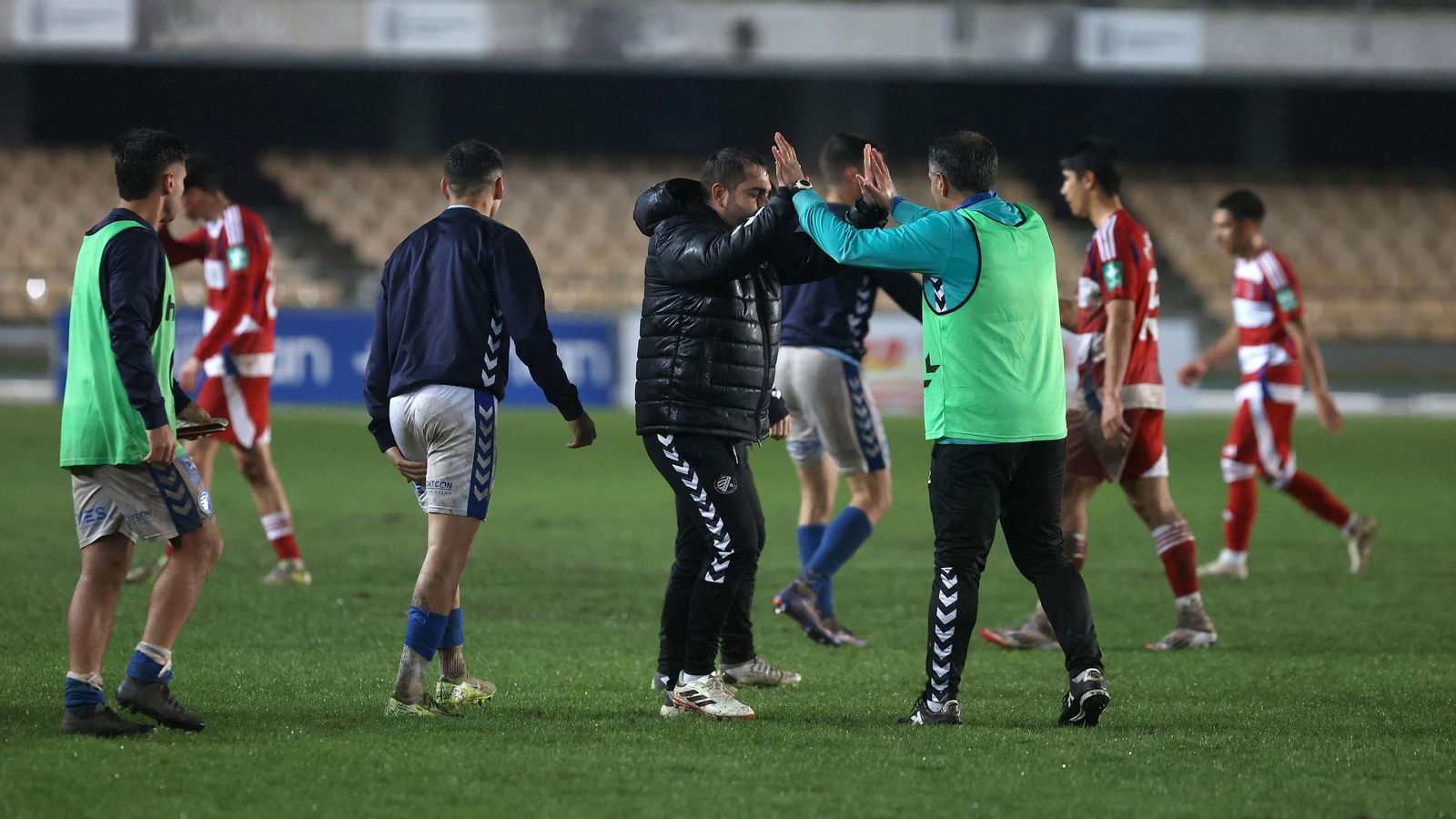 Imágenes del Xerez DFC contra el Recreativo Granada
