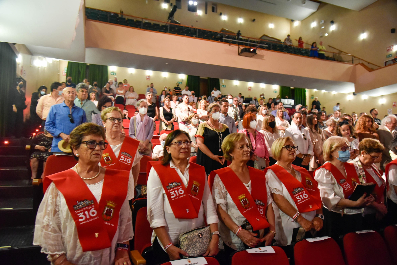 Pleno y entrega de reconocimientos por el 316 aniversario de San Roque"