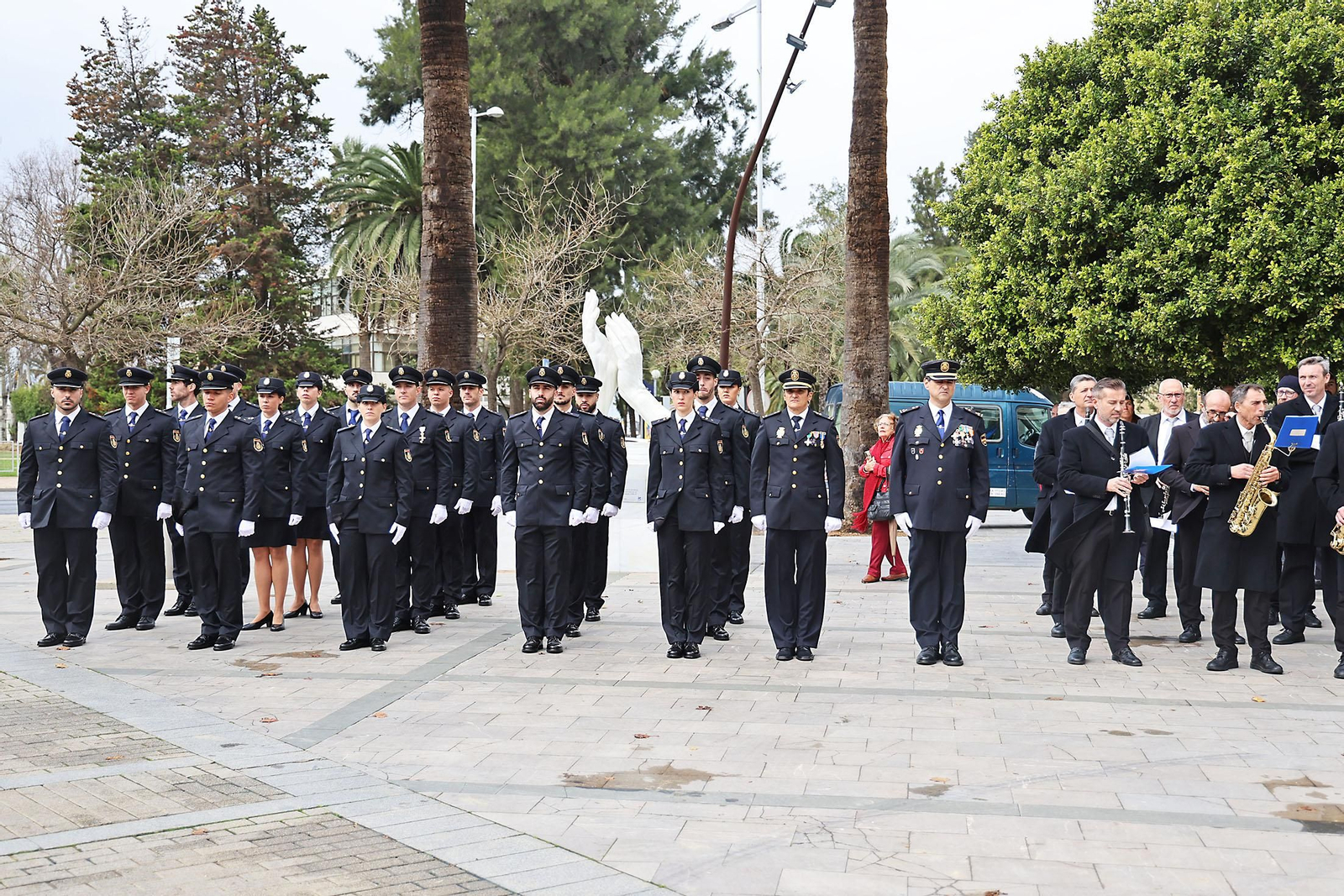 Imágenes del homenaje a a la Policía Nacional en su 201 aniversario