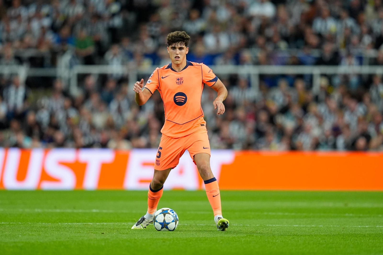 Las fotos del Newcastle-Barcelona