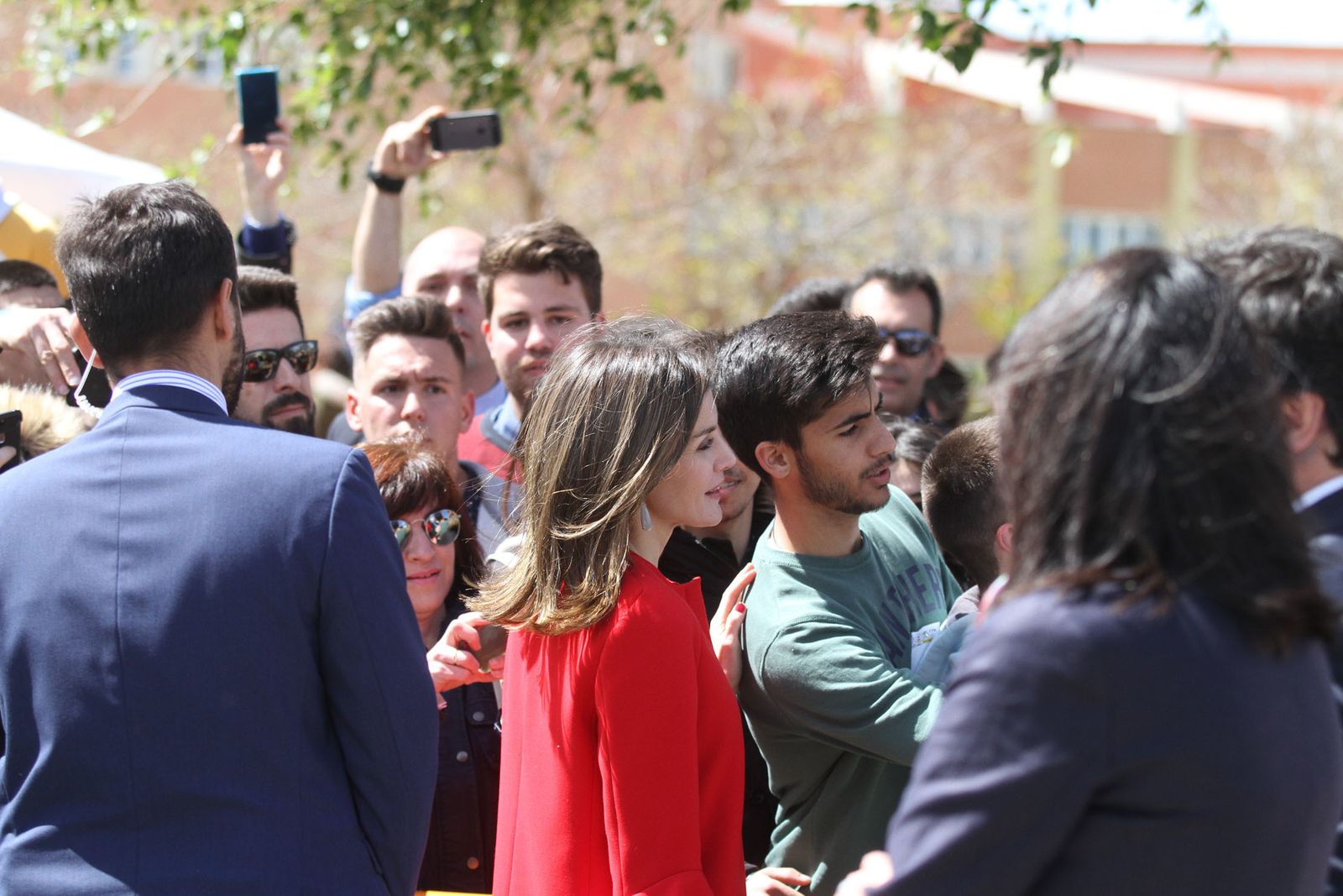 Imágenes de la visita de la reina Letizia a Huelva
