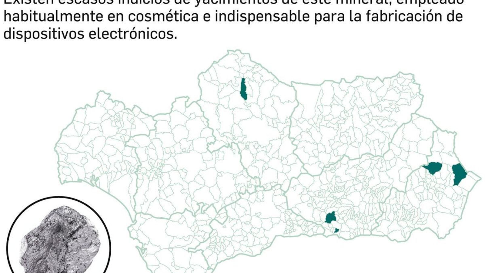 Indicio de cobalto.