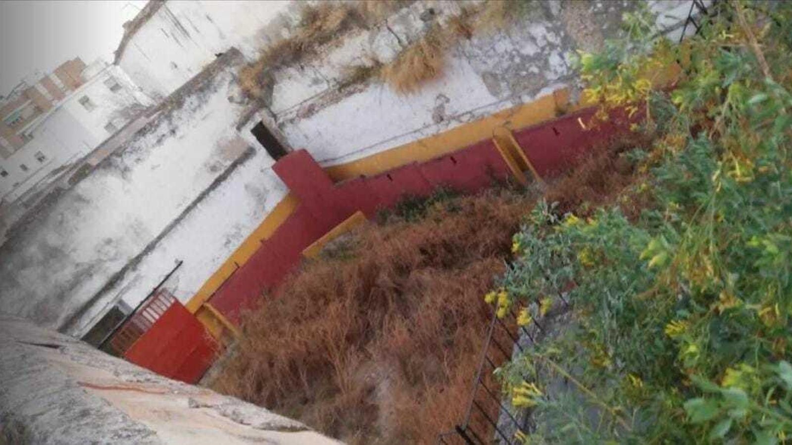 Estado actual de los corrales de la plaza de Écija.