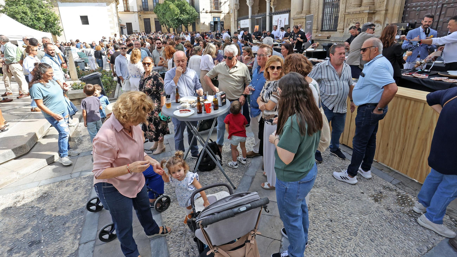 Cortadores de Jamón a benefício de los Reyes Magos de Jerez