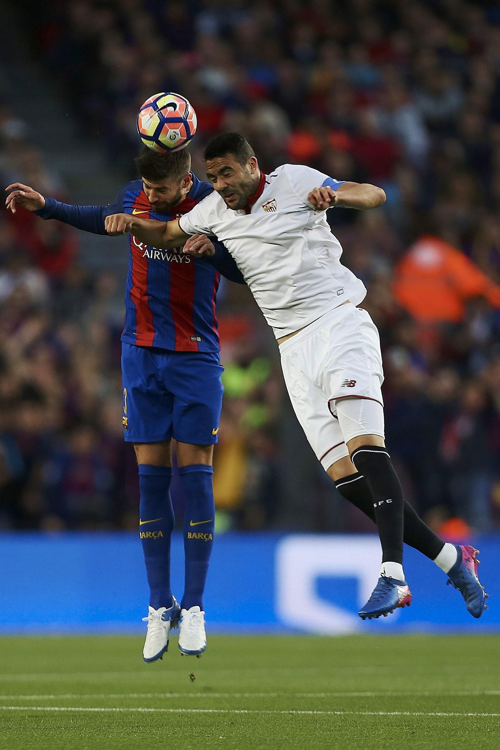 El Barcelona-Sevilla FC, en imágenes