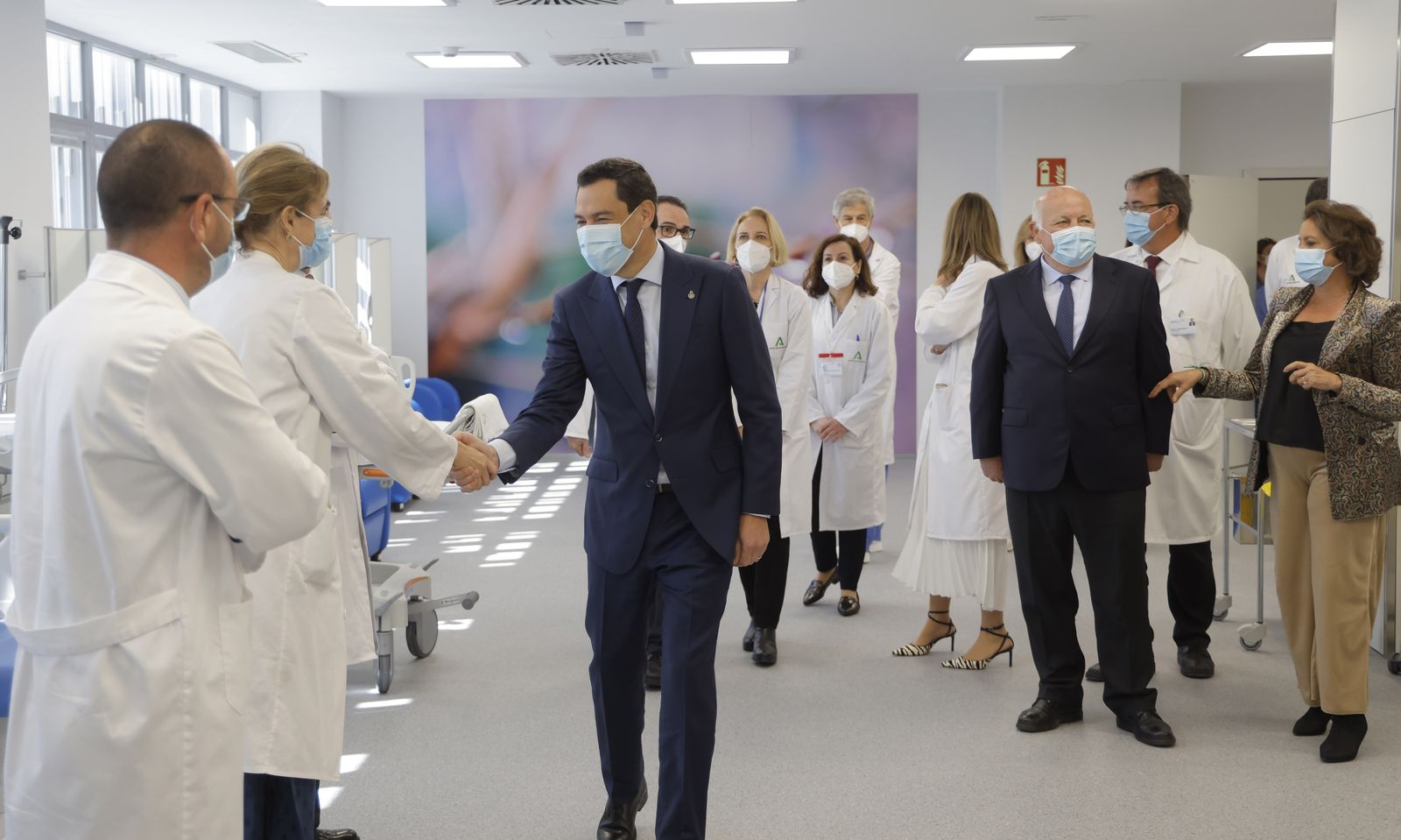 La inauguración del Hospital Doctor Muñoz Cariñanos, en imágenes