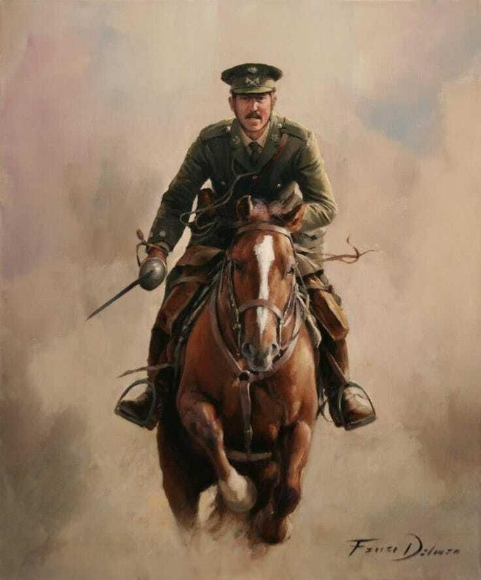 Fernando Primo de Rivera por Ferrer Dalmau.