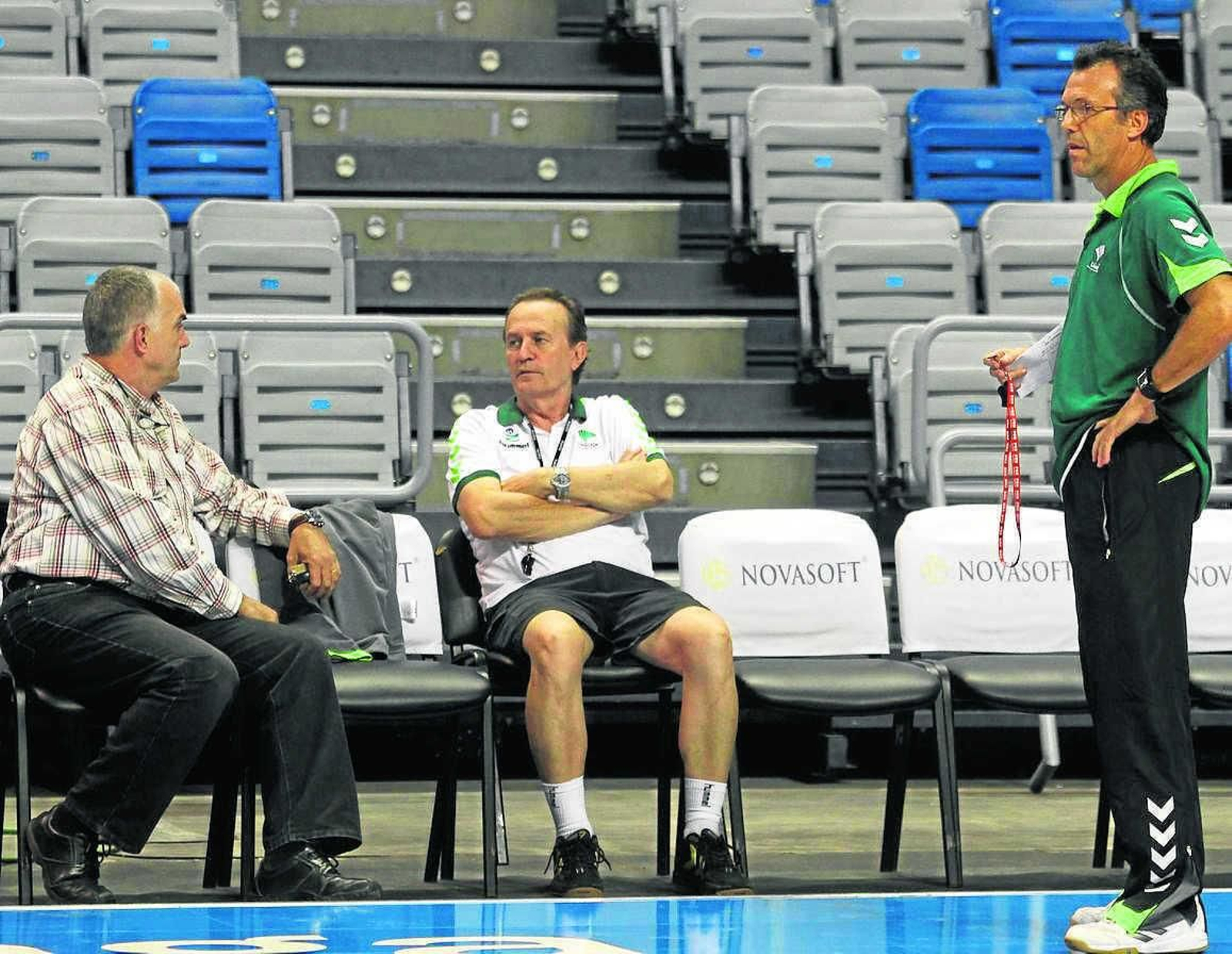 Las fotos de Manolo Rubia en su etapa en el Unicaja