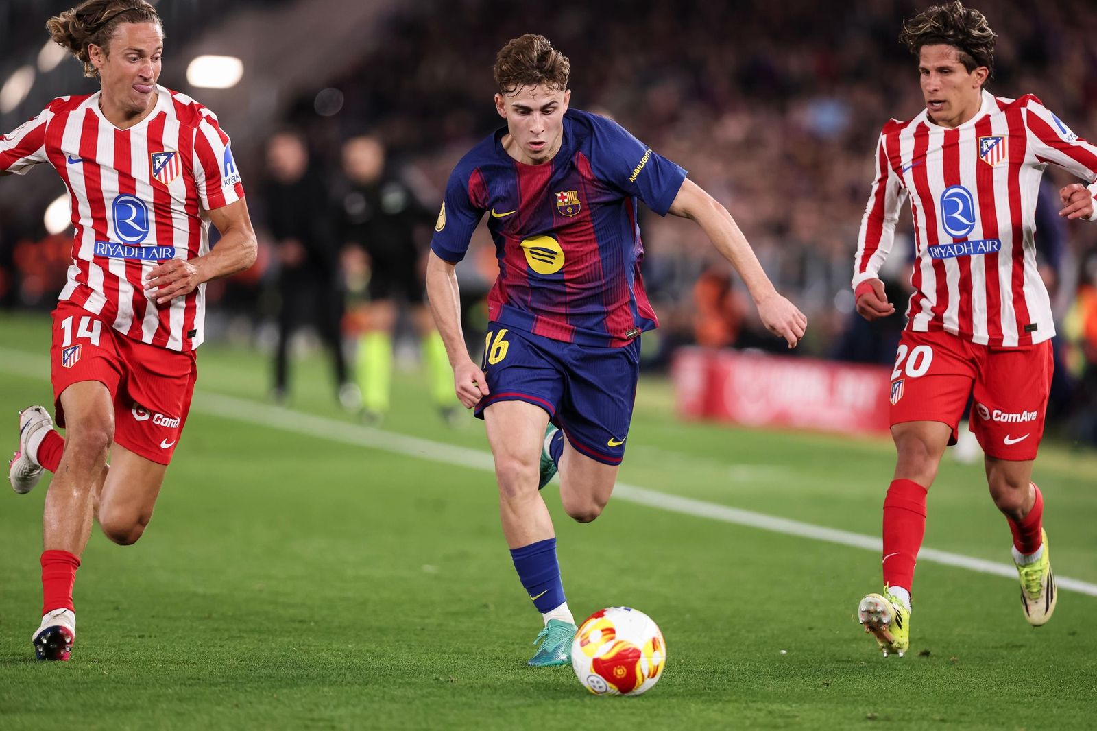 Las fotos del Barcelona-Atlético de Madrid