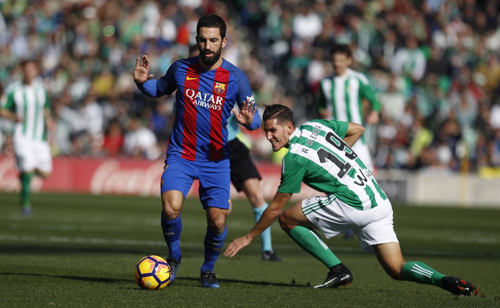 El Betis-Barcelona, en imágenes