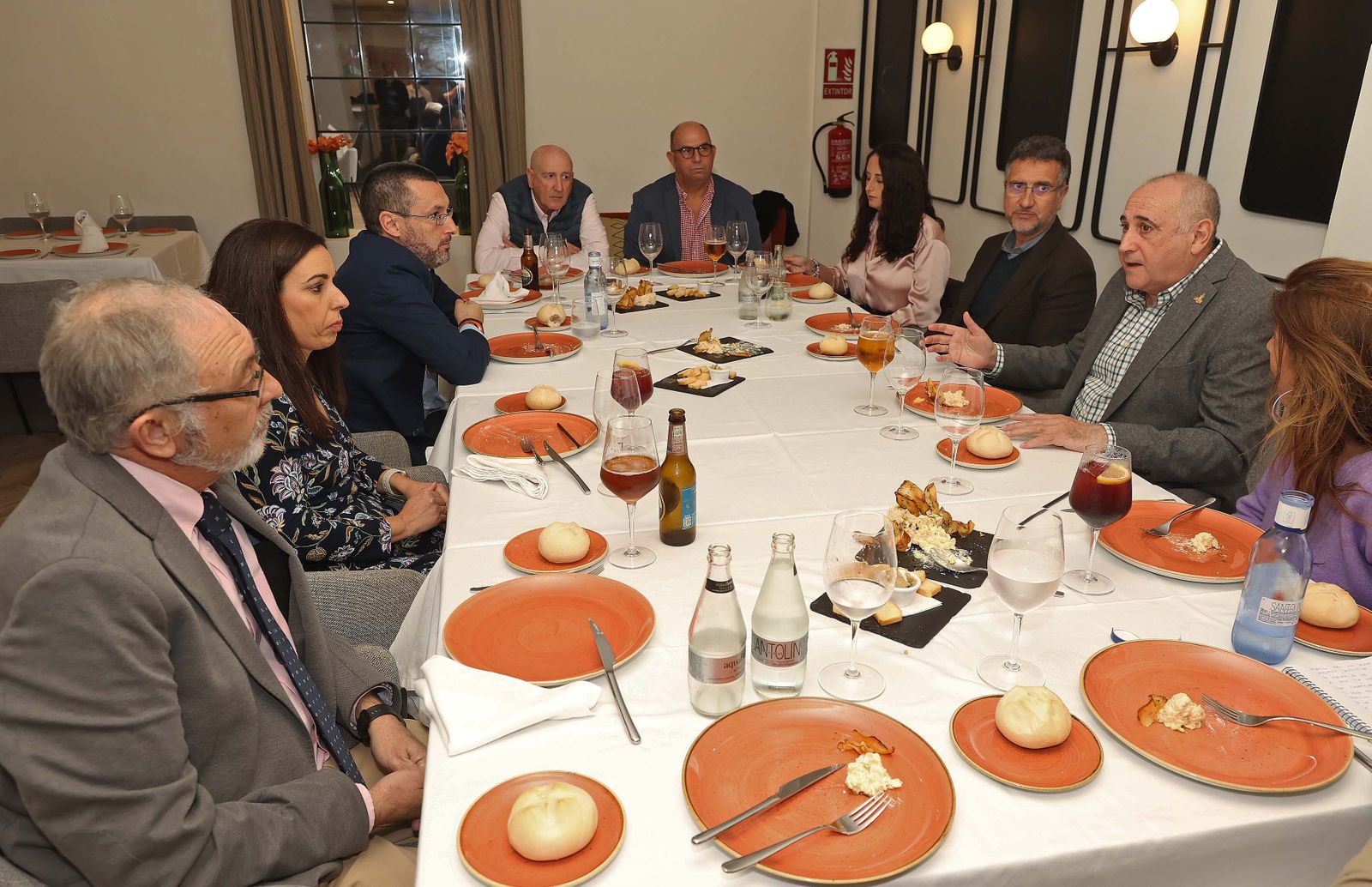 Imágenes de la tertulia de Cuaresma organizada por Europa Sur en La Línea