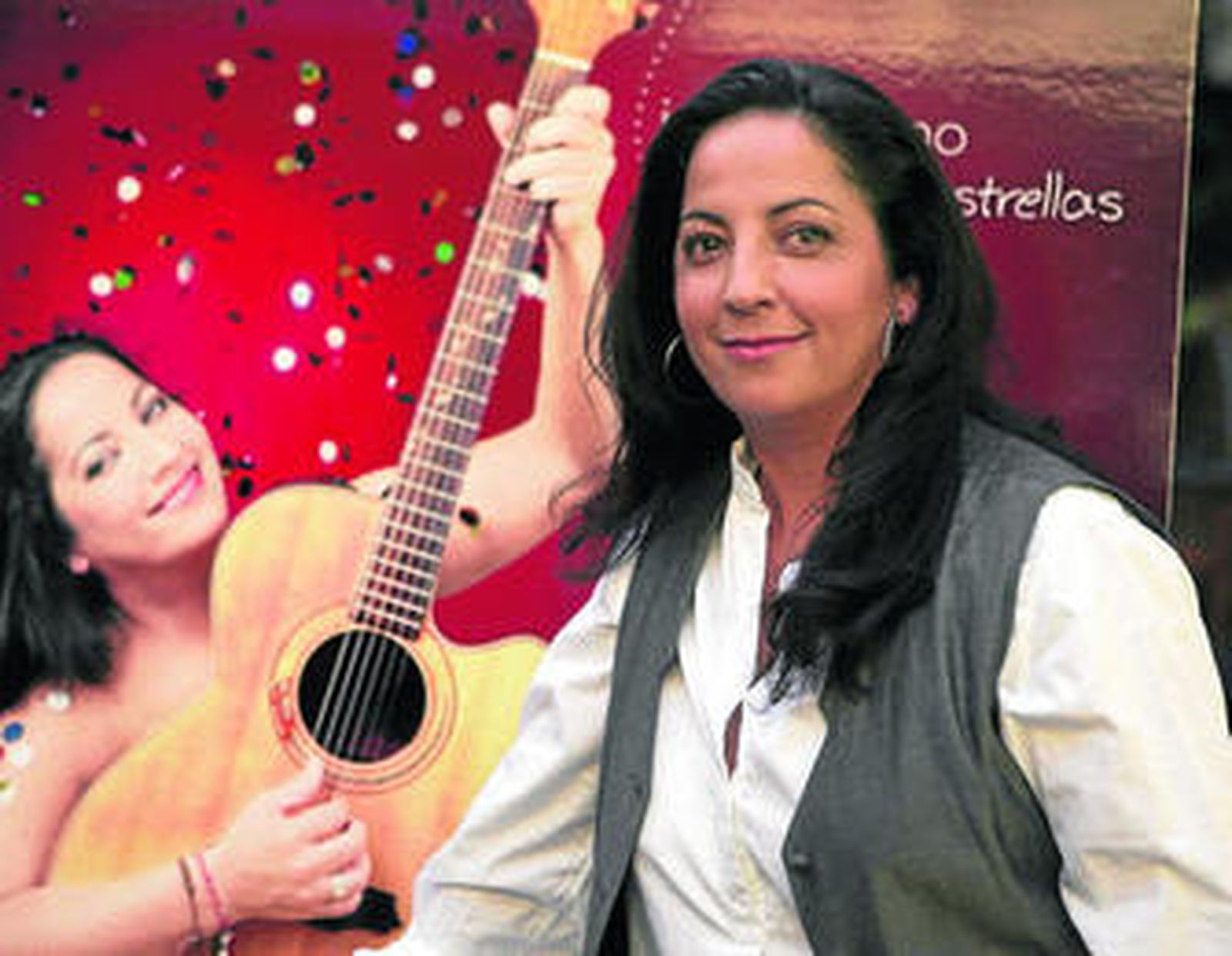 La cantante alicantina Inma Serrano, responsable del proyecto Cantos de Ghana.