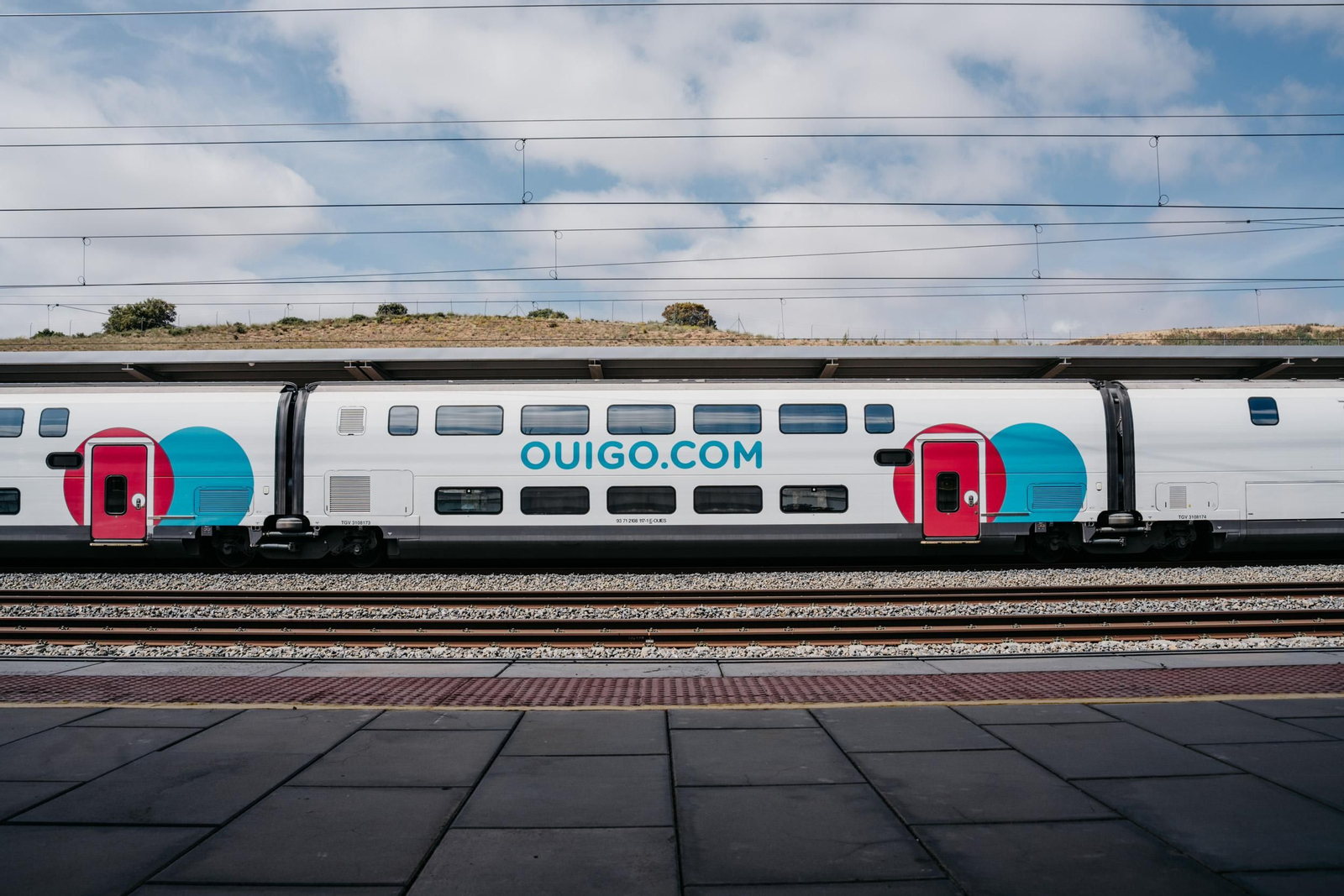 Un tren de Ouigo.