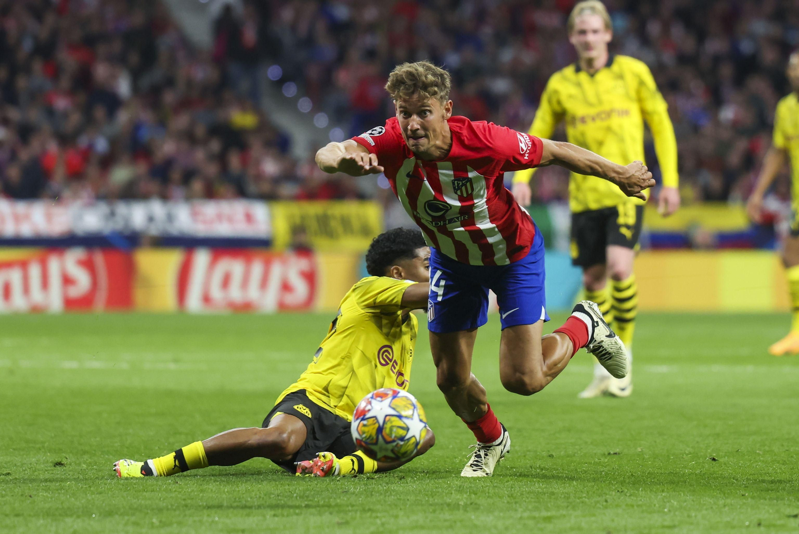 El Atlético de Madrid - Borussia Dortmund, en fotos
