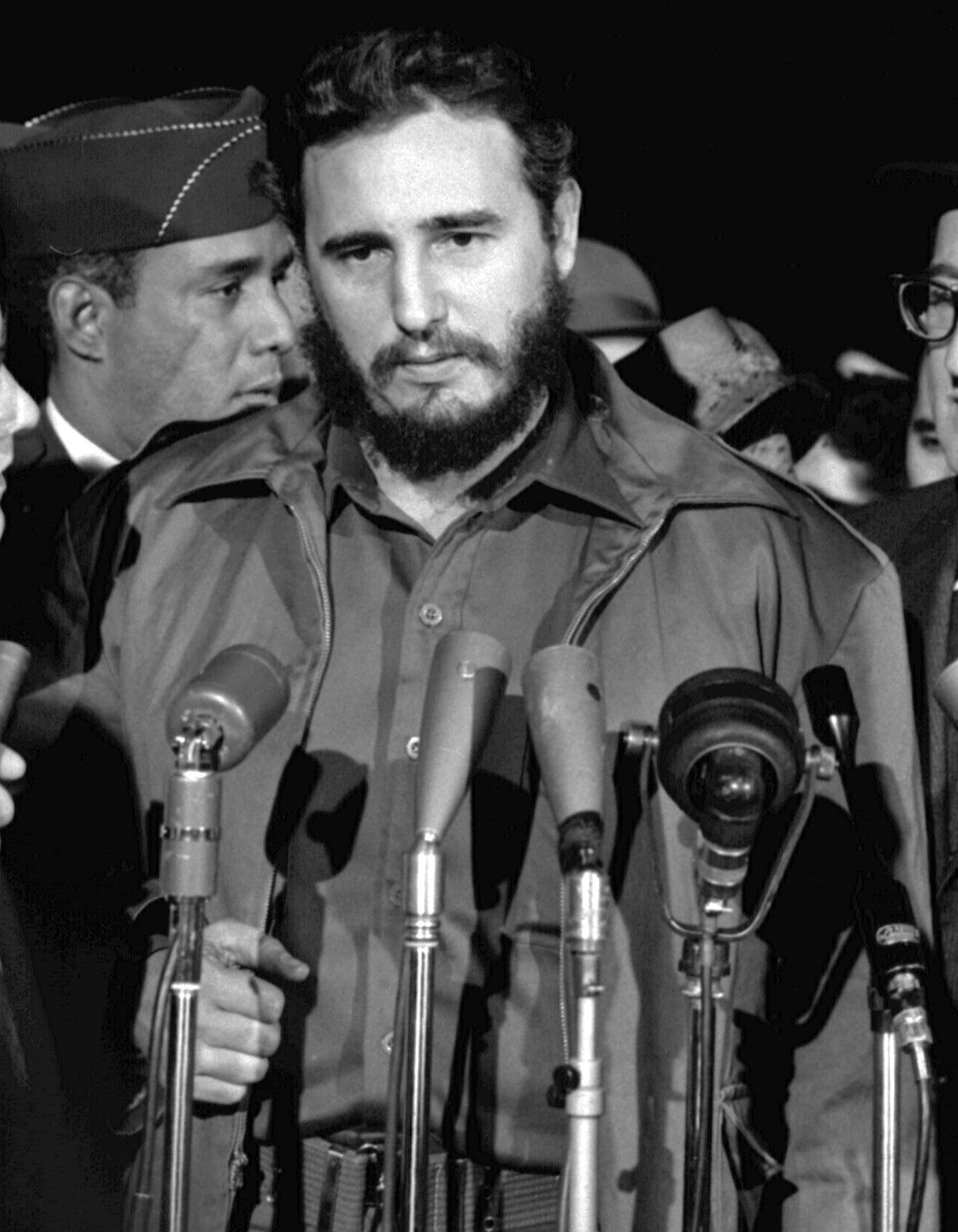 En la imagen, Fidel Castro.