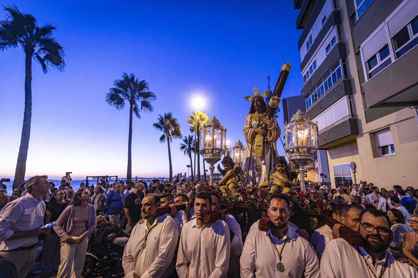 Las imágenes históricas del Nazareno en Puerta Tierra