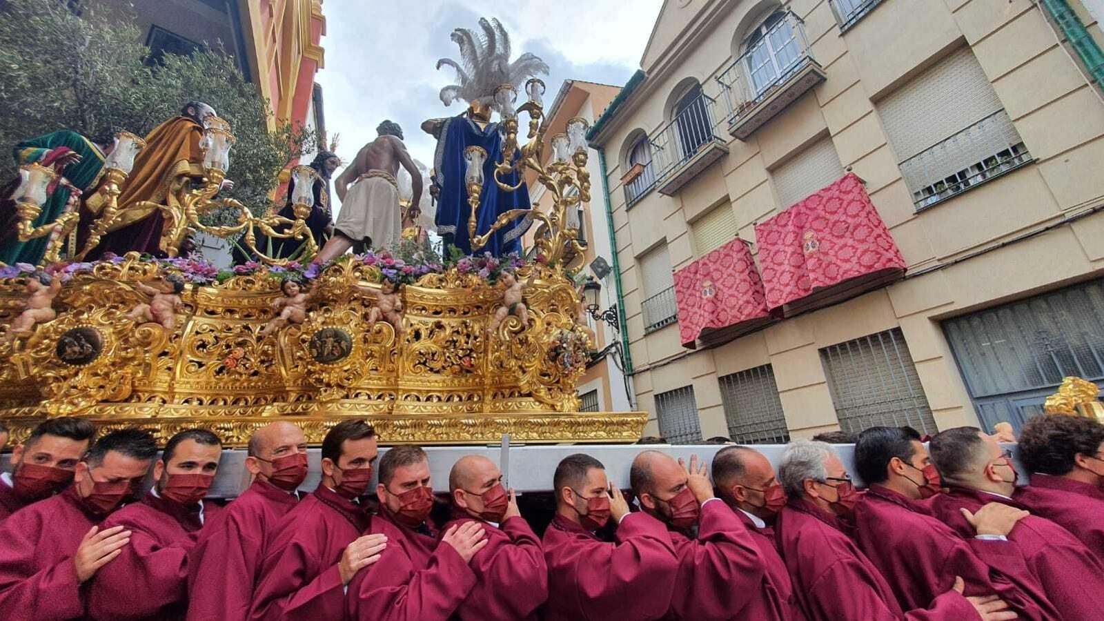 Las fotos del Rescate en la procesión Magna de Málaga