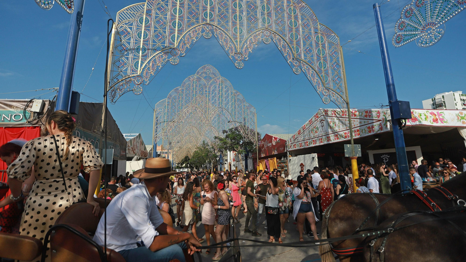 Las mejores fotos del miercoles de Feria en Algeciras