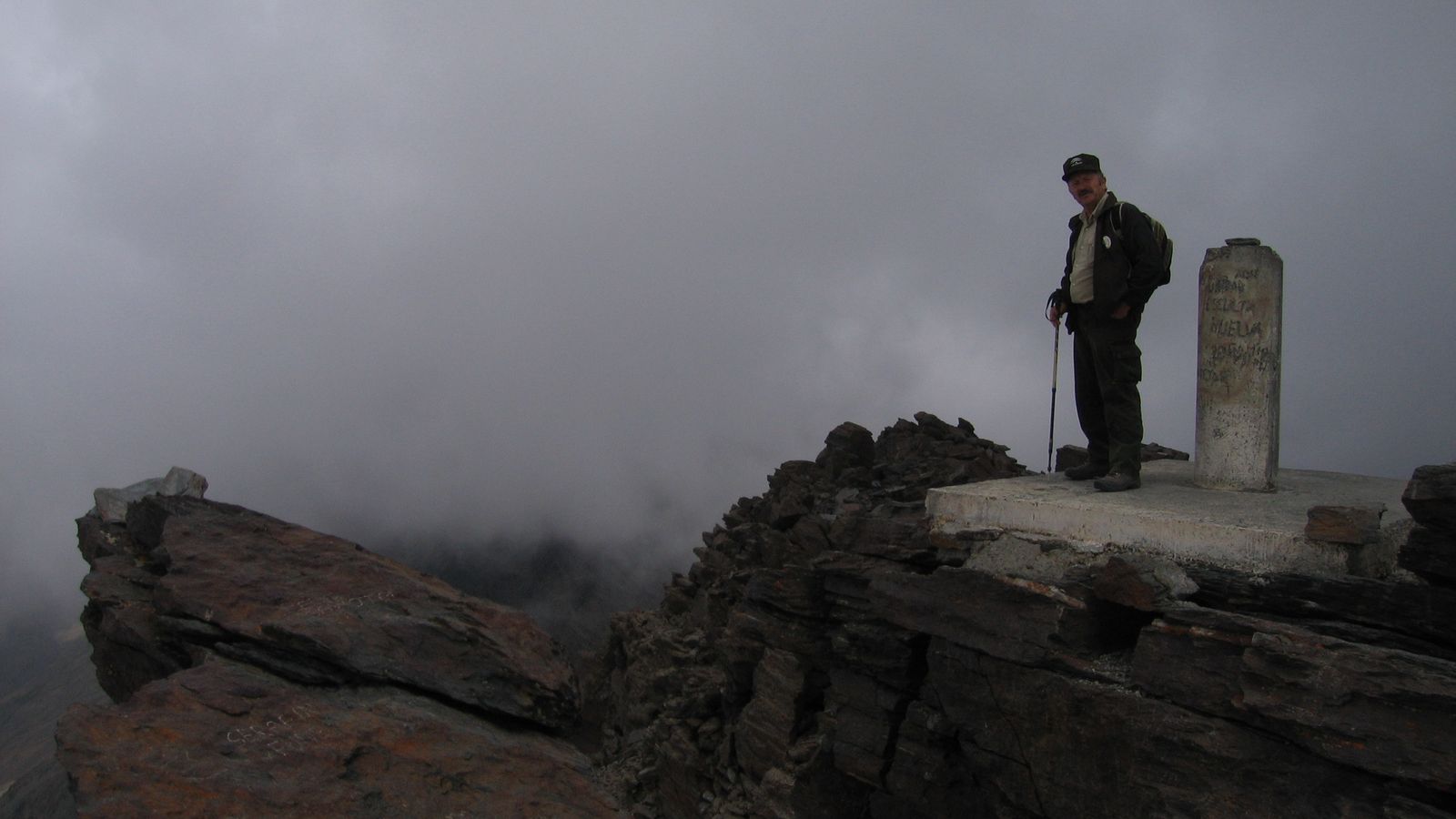 En la Cumbre del Mulhacén.