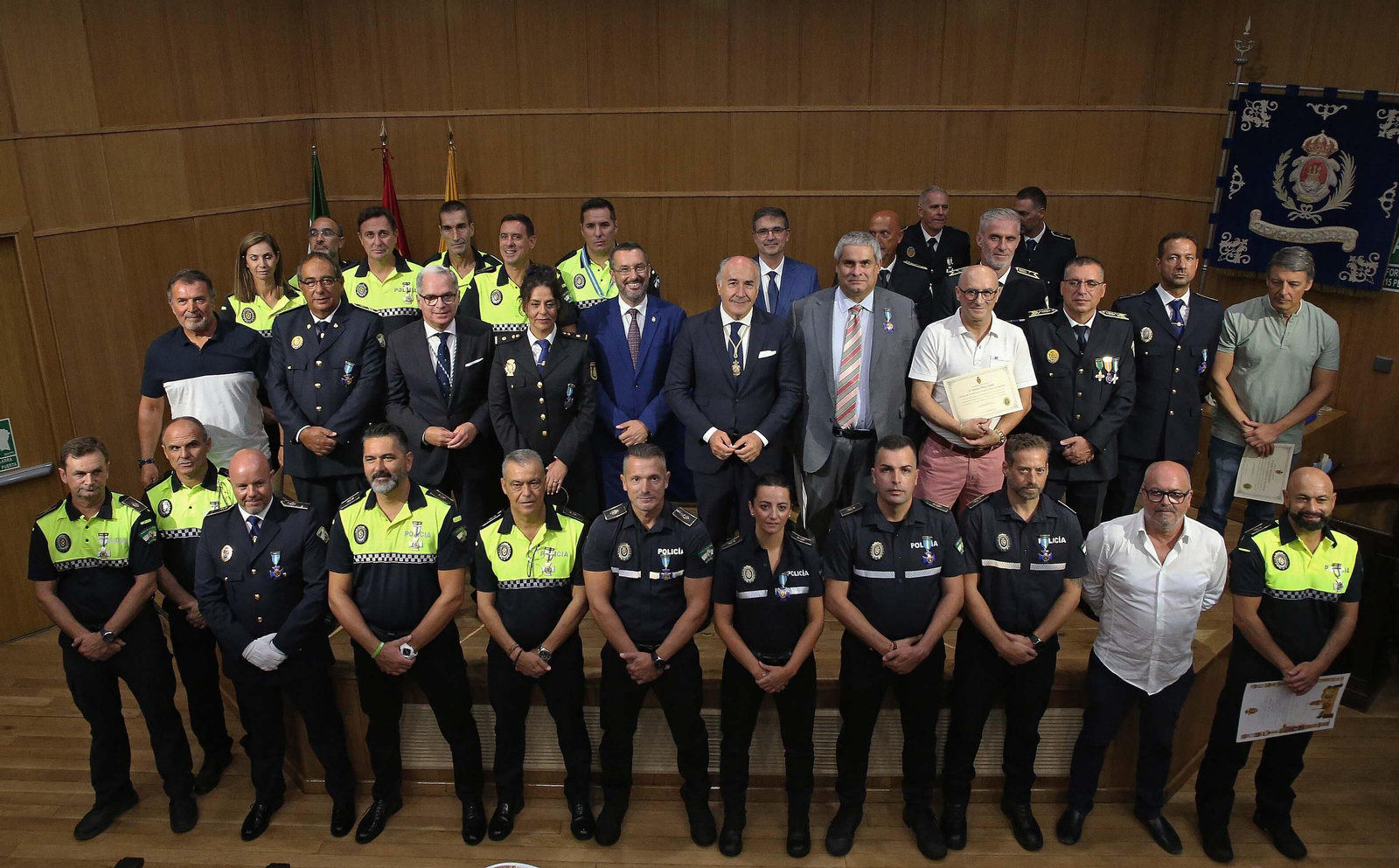 Celebración del Día de la Policía Local de Algeciras 2023, en imágenes