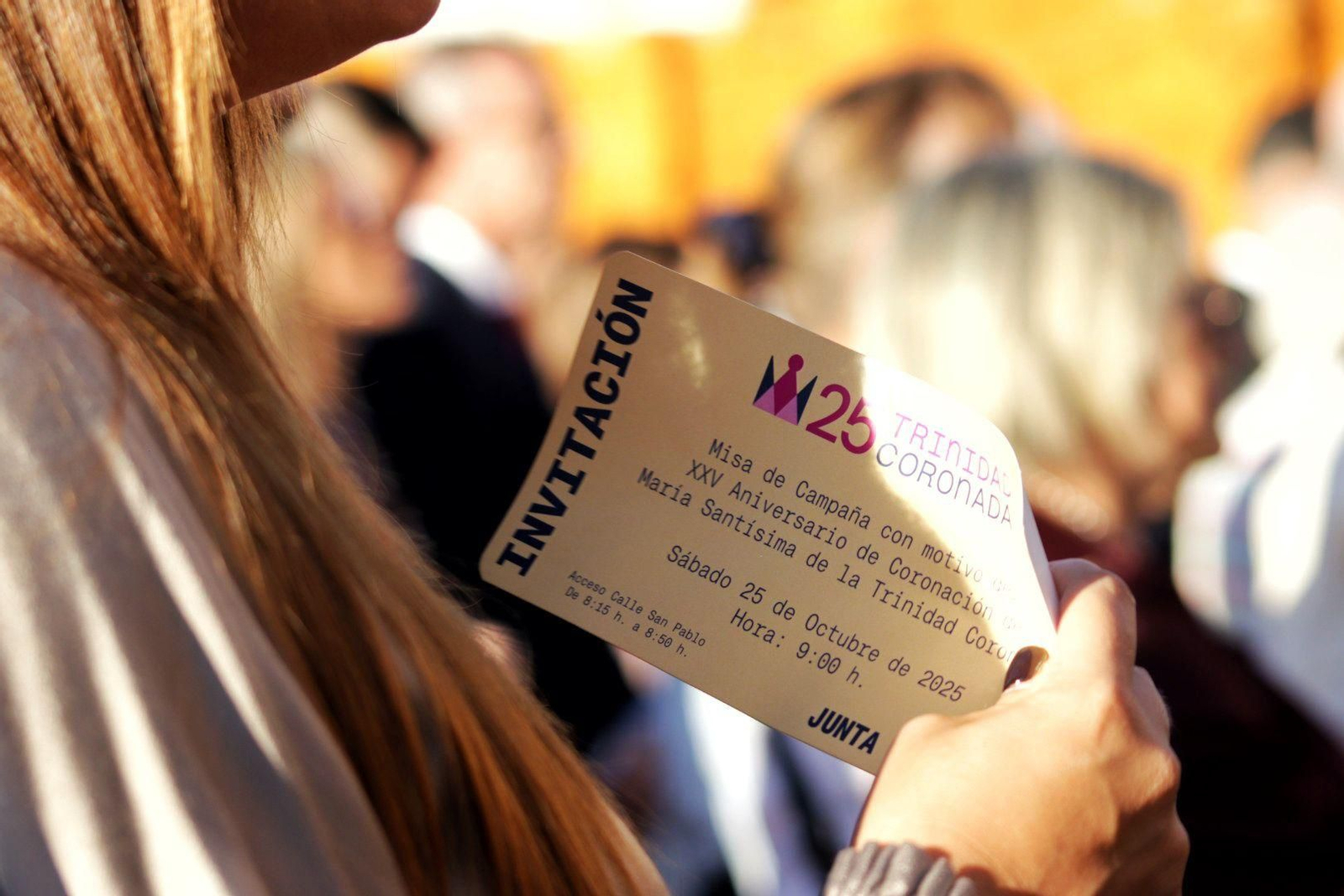 Misa por el 25 aniversario de la Coronación Canónica de la Trinidad.