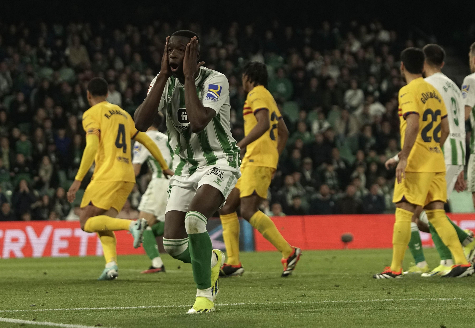 Las imágenes del Betis - Barcelona