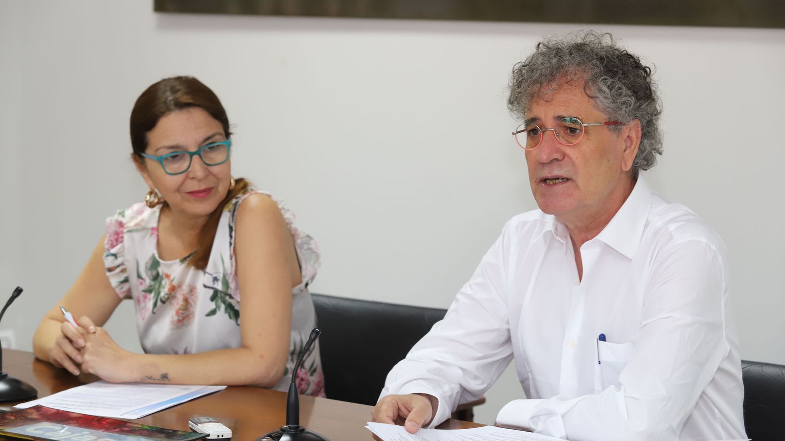 Matilde Valdivia y Pedro Ponce.