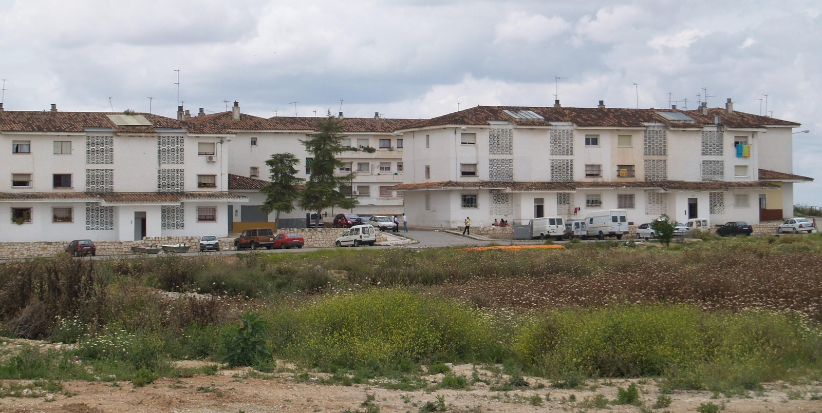 Panorámica de la barriada Juan Rejano, en Puente Genil.
