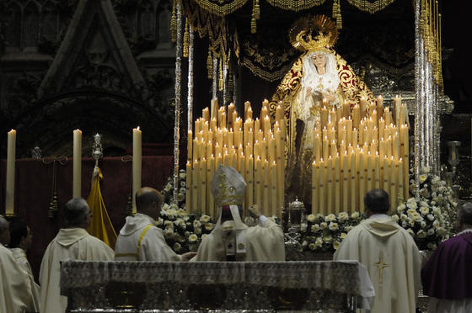 Acto de coronación de la Virgen de Regla.

Foto: Juan Carlos Vázquez