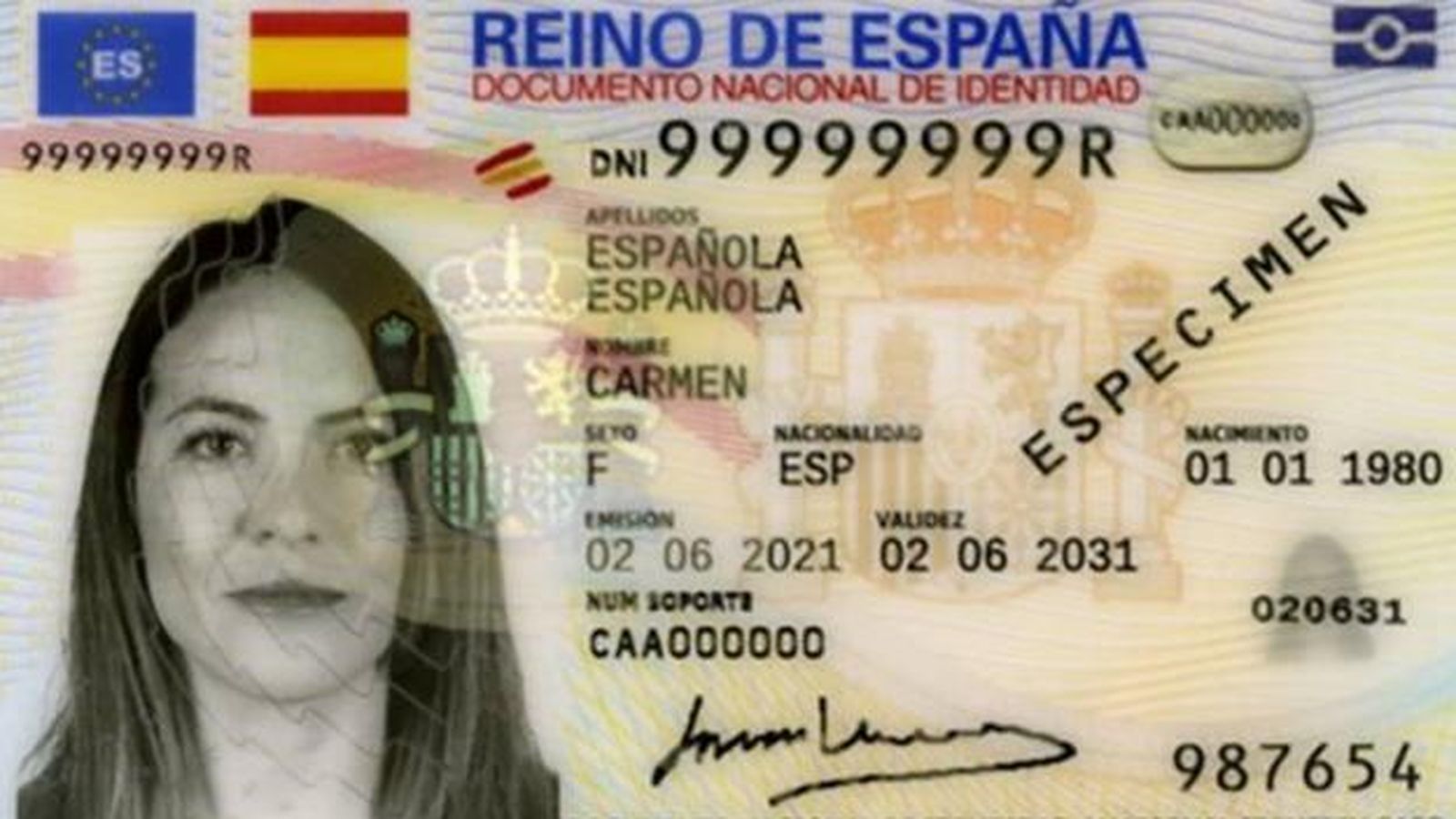 El nuevo DNI europeo