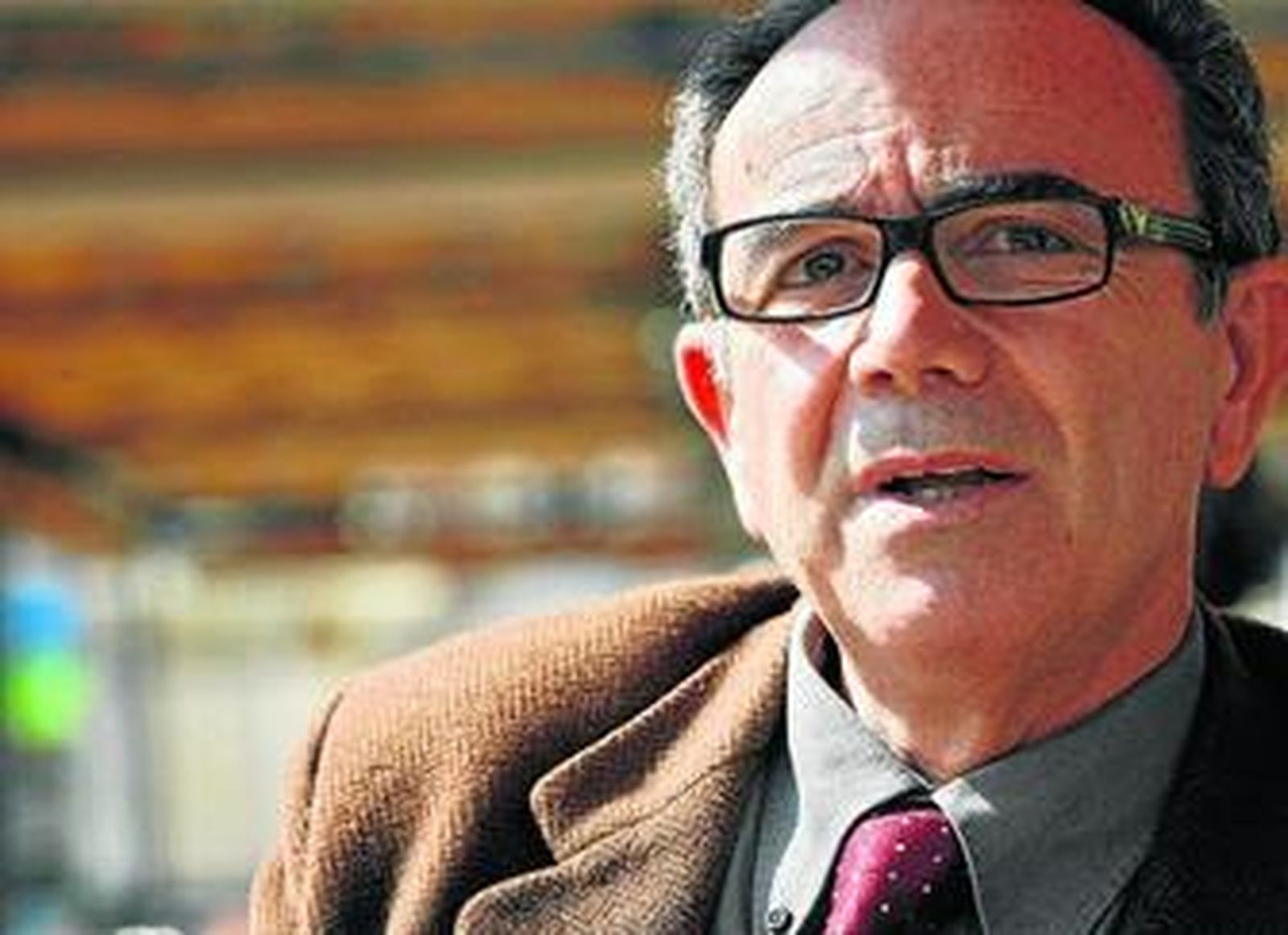 Jerónimo Andreu, durante la entrevista mantenida con este periódico.