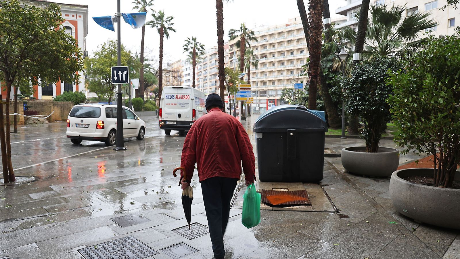 En la comarca de la Sierra, la probabilidad de precipitaciones se disparará hasta rozar el 100%