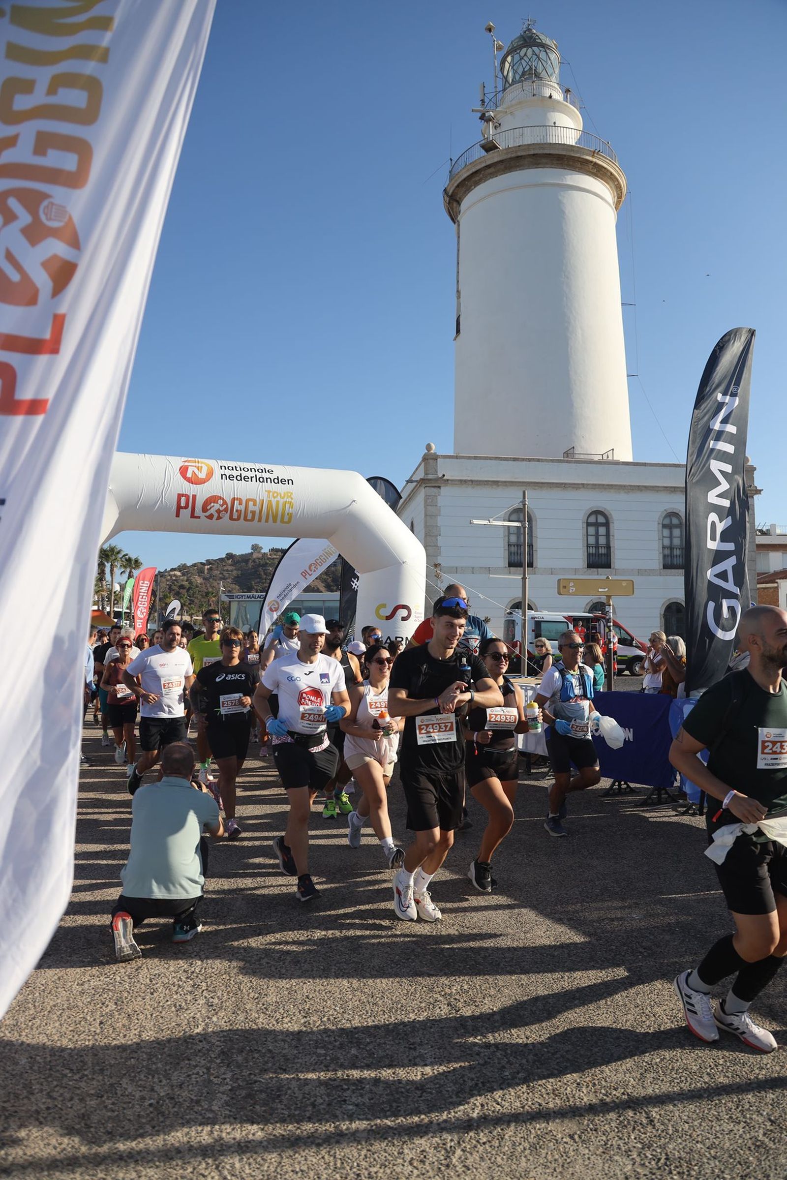 El Nationale-Nederlanden Plogging Tour de Málaga, en fotos