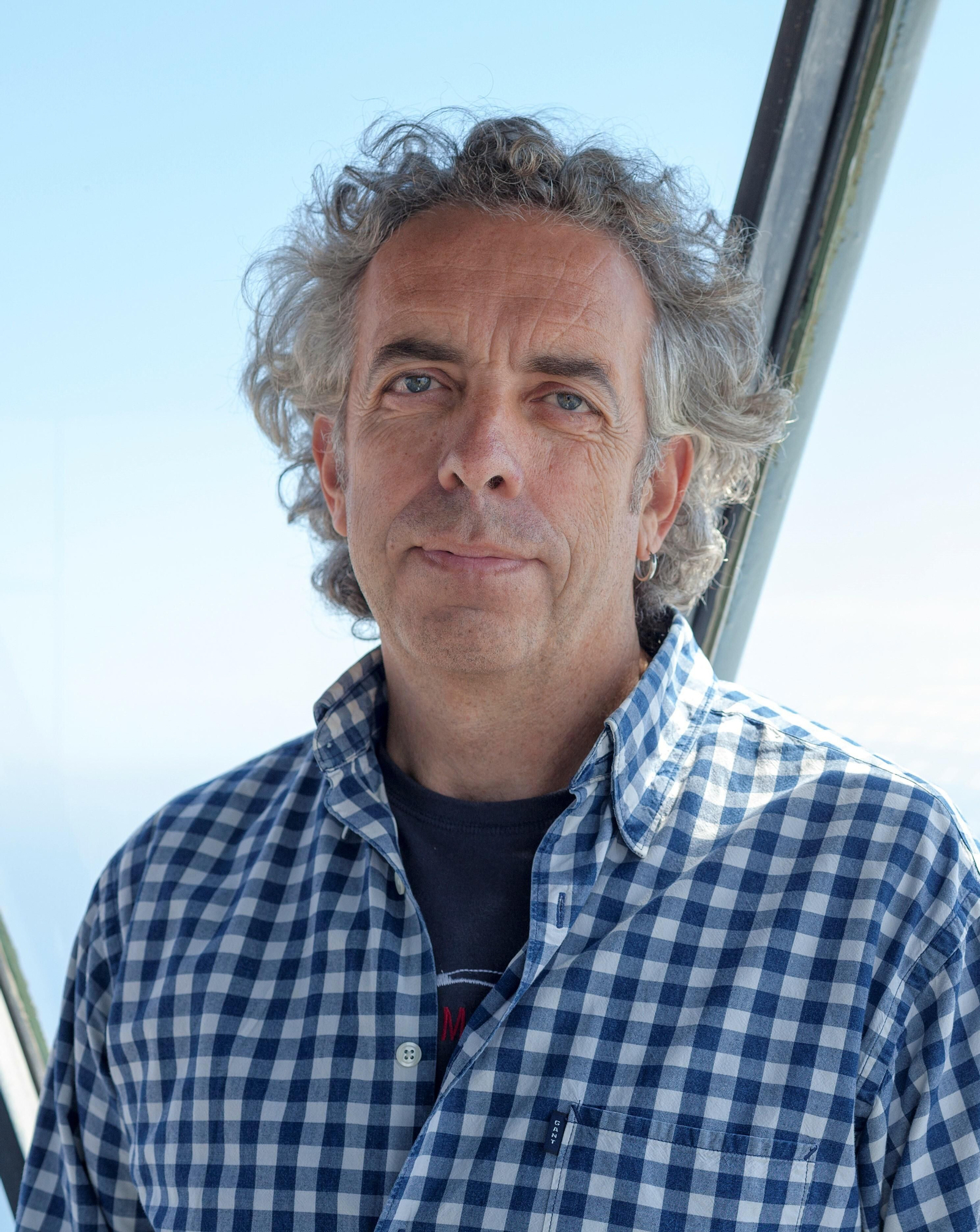 El farero Mario Sanz, autor de 'Eso no estaba en mi libro de historia de los faros'.