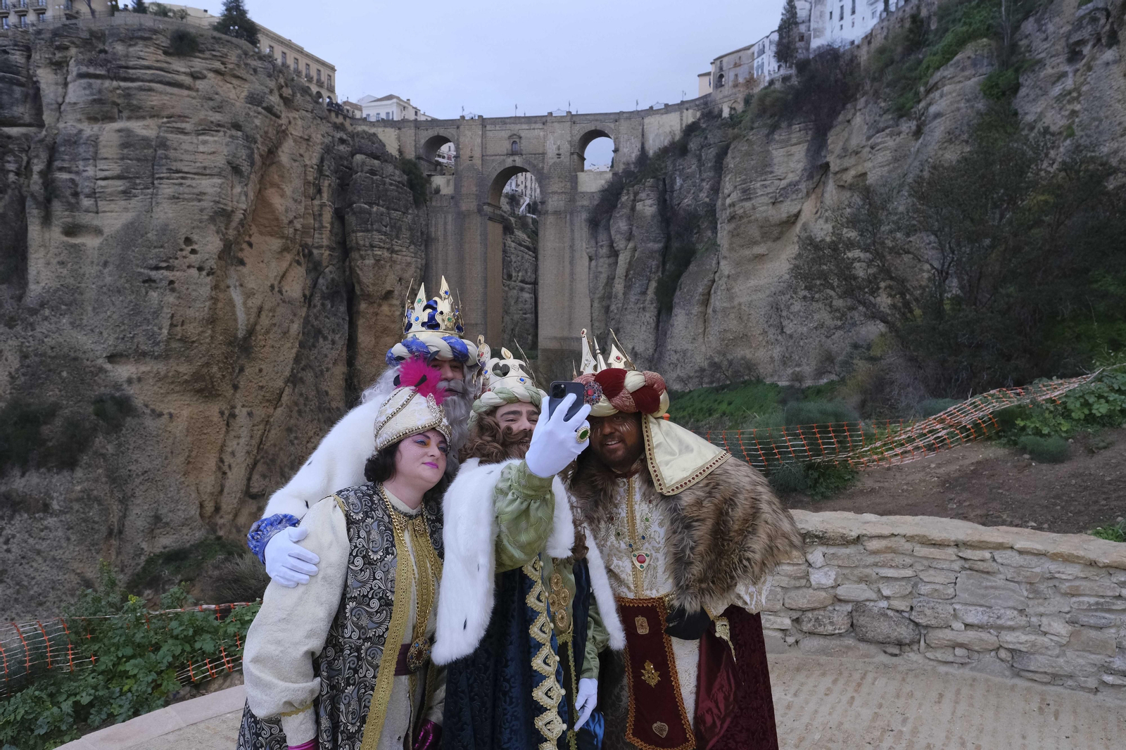 Los Reyes Magos visitan Ronda, en fotos