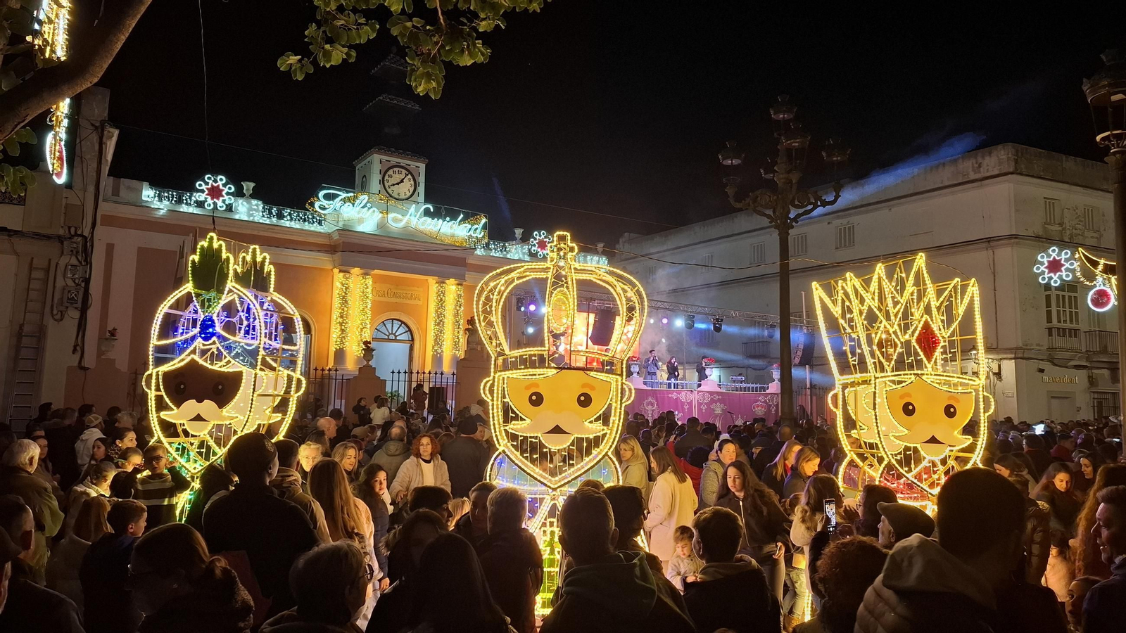 Alumbrado de Navidad en Puerto Real