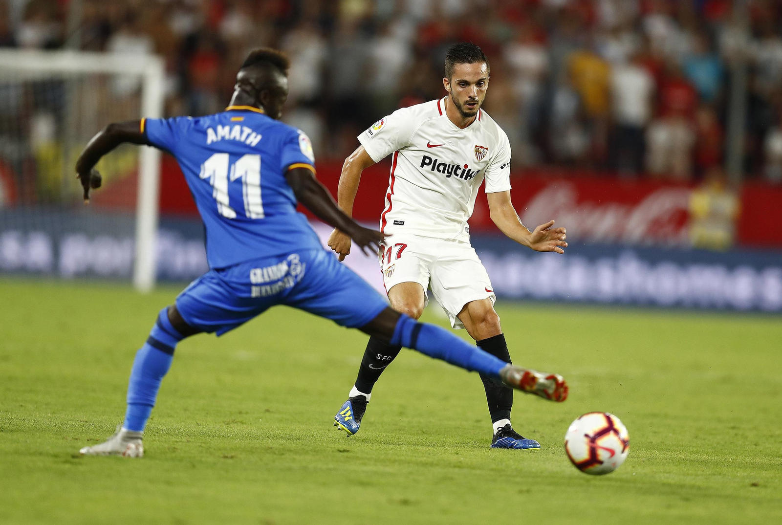 El Sevilla FC-Getafe, en imágenes