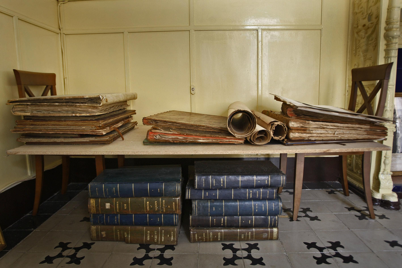 Dependencias de la Real Academia de Bellas Artes de Cádiz.