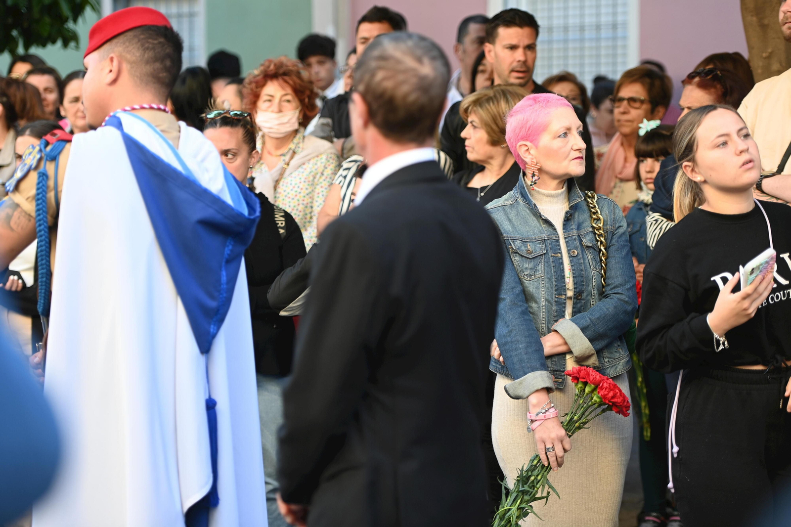 La misa del alba y el traslado del Cautivo, en fotos