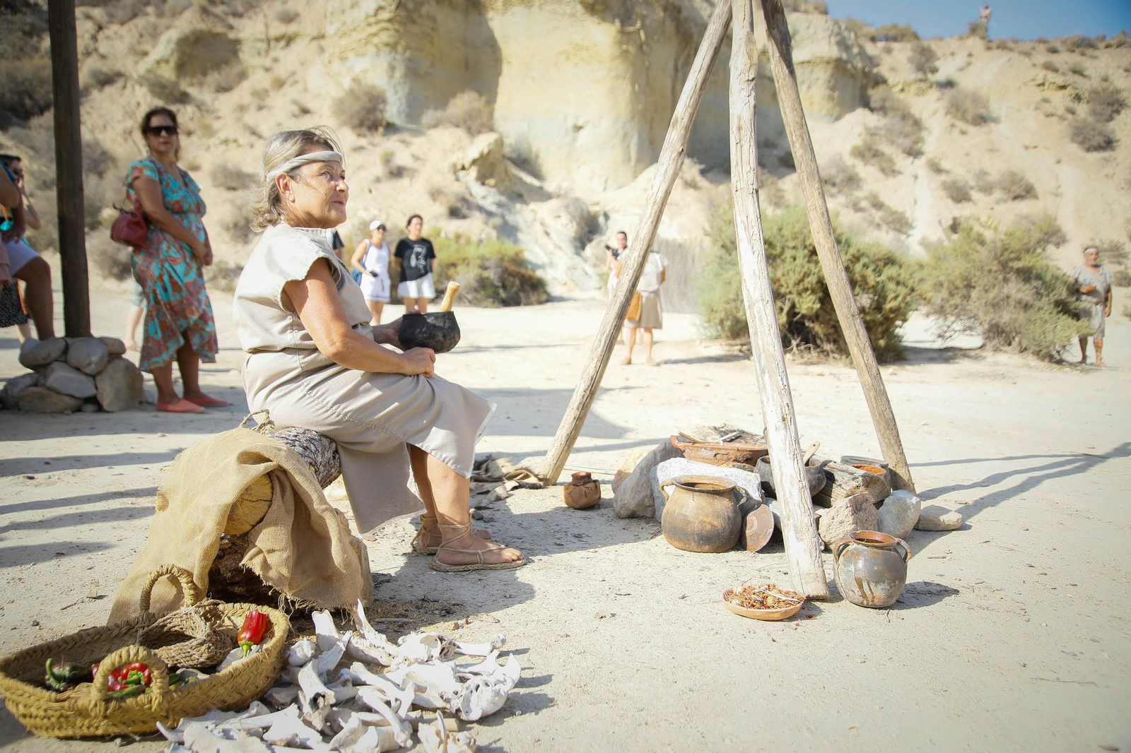 Así se ha vivido la segunda recreación histórica de la cultura argárica en Antas