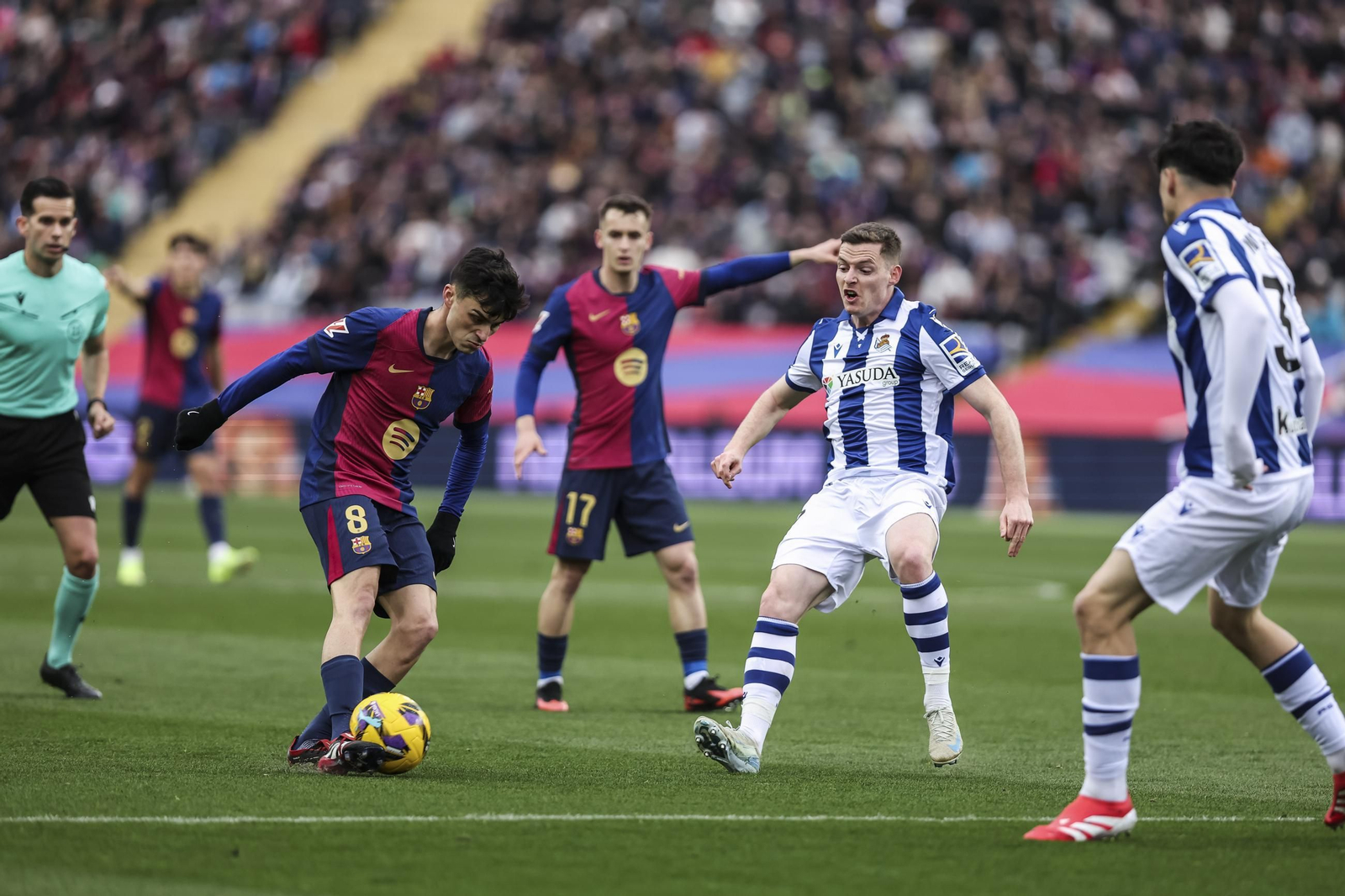 Las imágenes del Barcelona - Real Sociedad