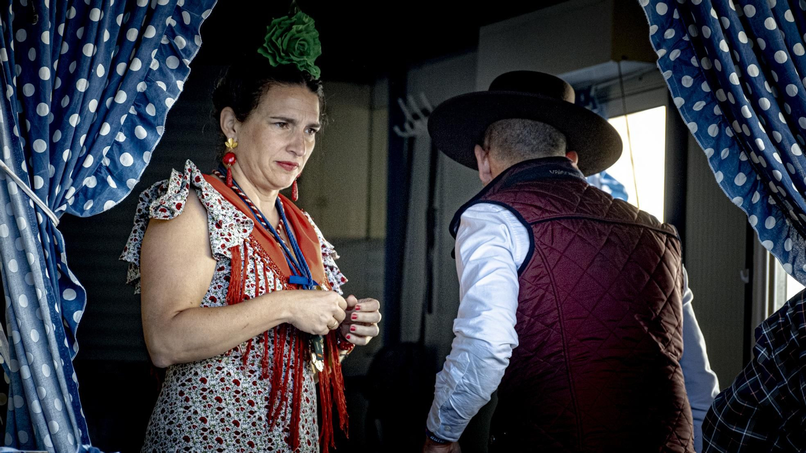 Salidad de la Hermandad del Rocio de Cádiz