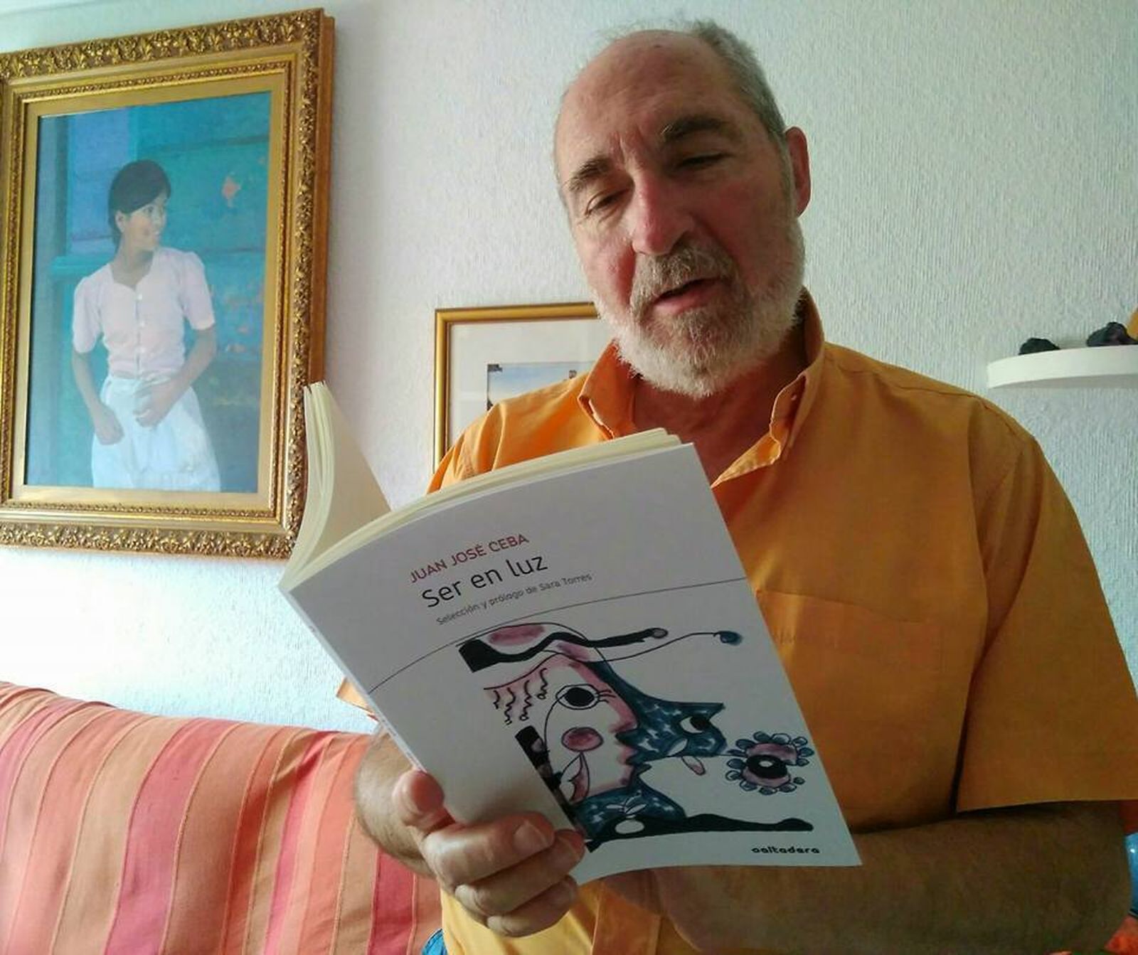 Juan José Ceba se muestra muy orgullosa de la edición de 'Ser en luz'.